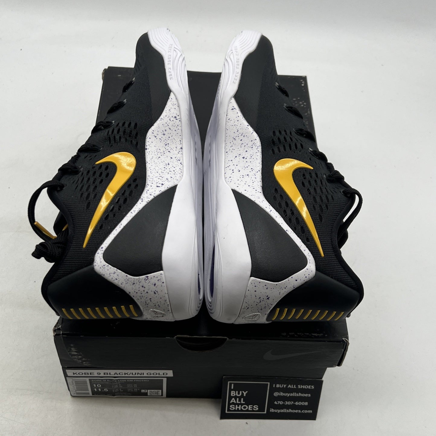 Size 10 - Nike Kobe 9 EM Protro TB Lakers Away (IH1401-002)