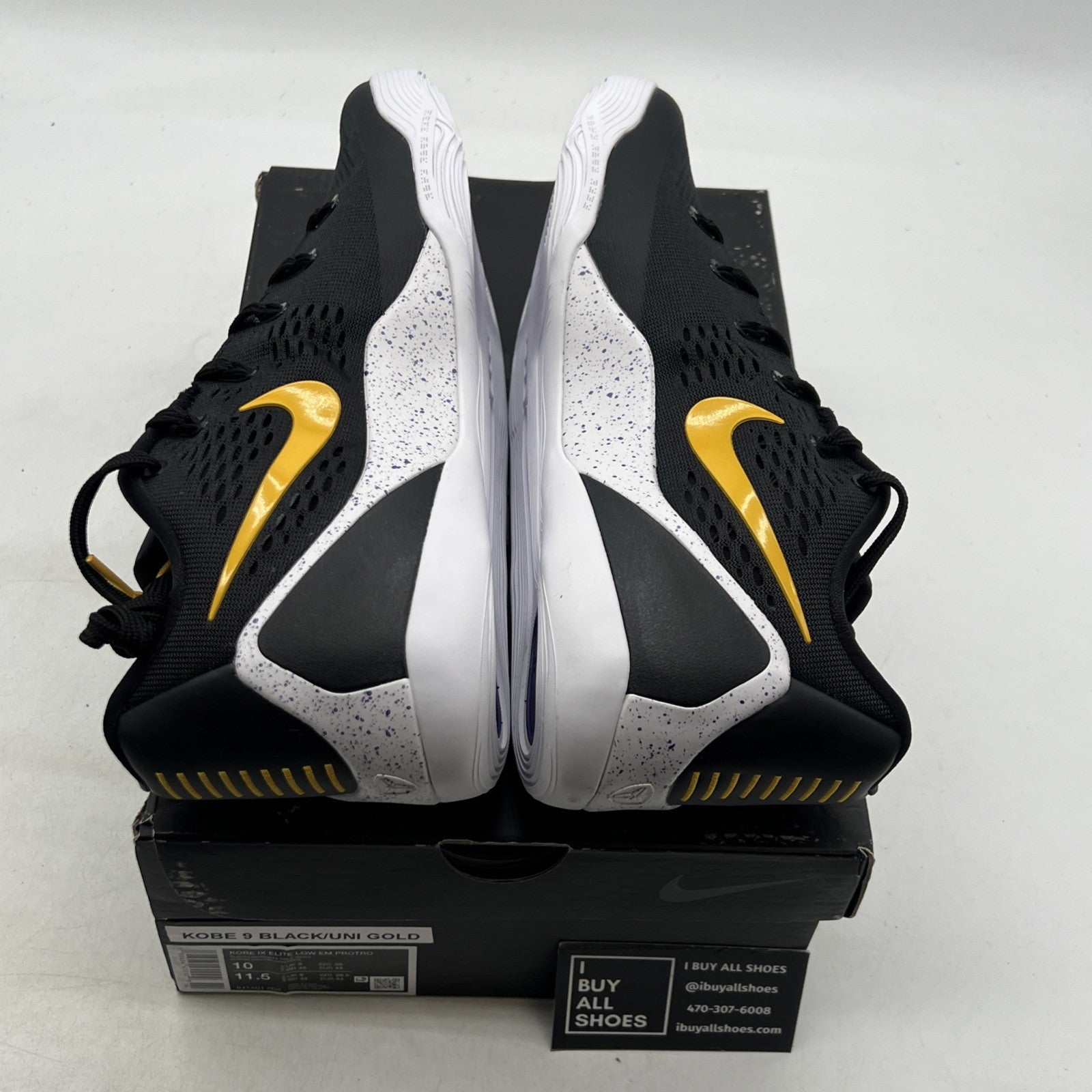 Size 10 - Nike Kobe 9 EM Protro TB Lakers Away (IH1401-002)