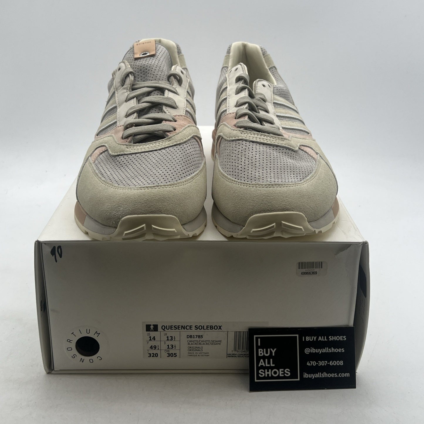 Size 14 - adidas Solebox x Quesence Italian Leathers Pack (DB1785)