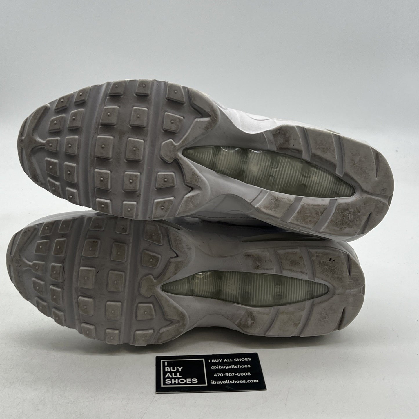 Size 12 - Nike Air Max 95 Triple White (CT1268-100)