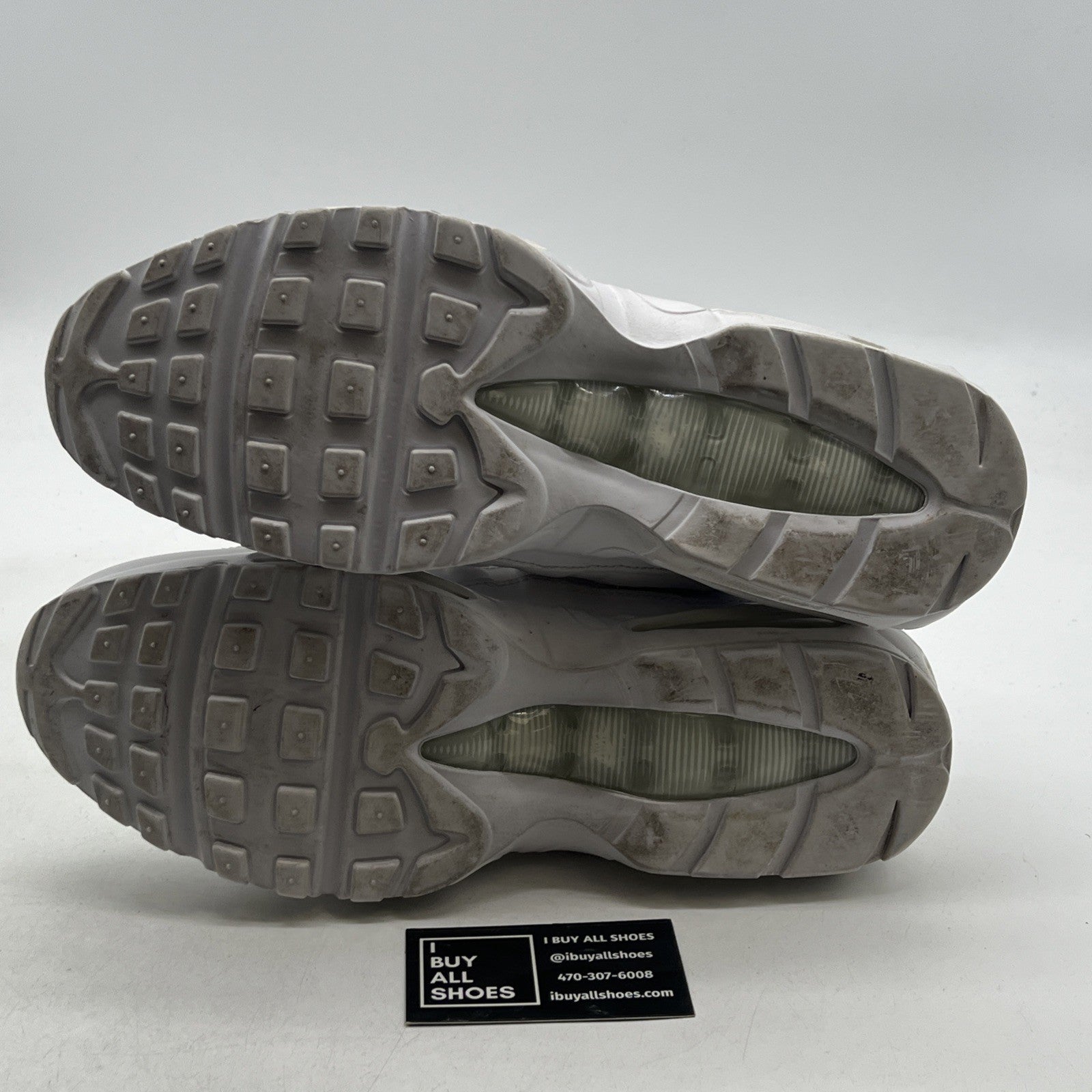 Size 12 - Nike Air Max 95 Triple White (CT1268-100)