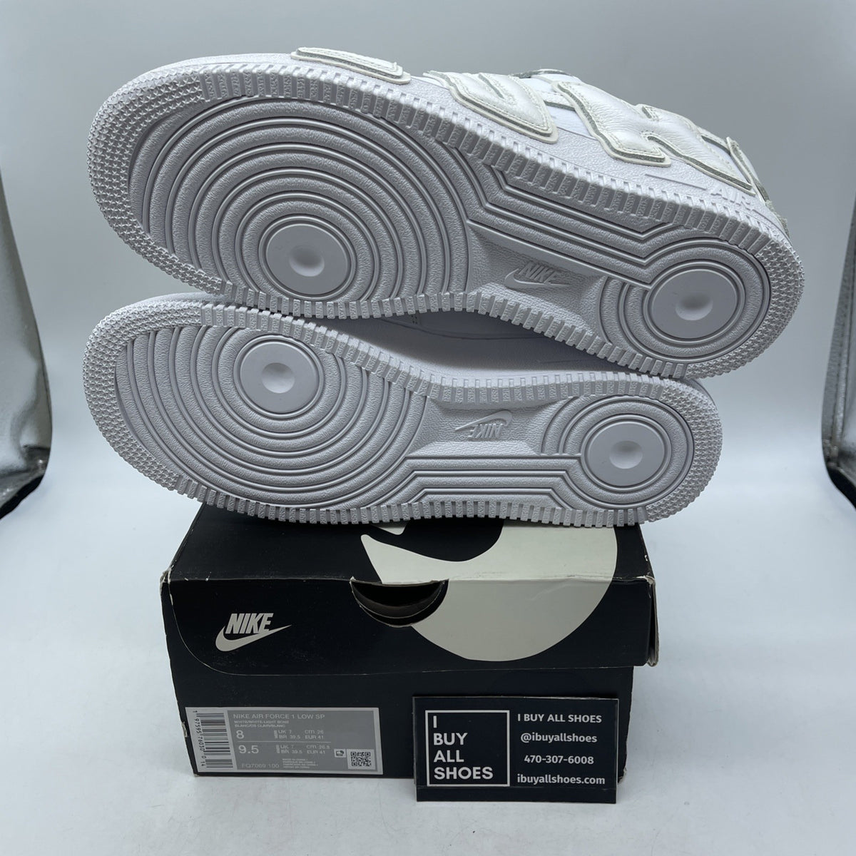 Size 8 - Cactus Plant Flea Market x Nike Air Force 1 Premium 2024 Low White