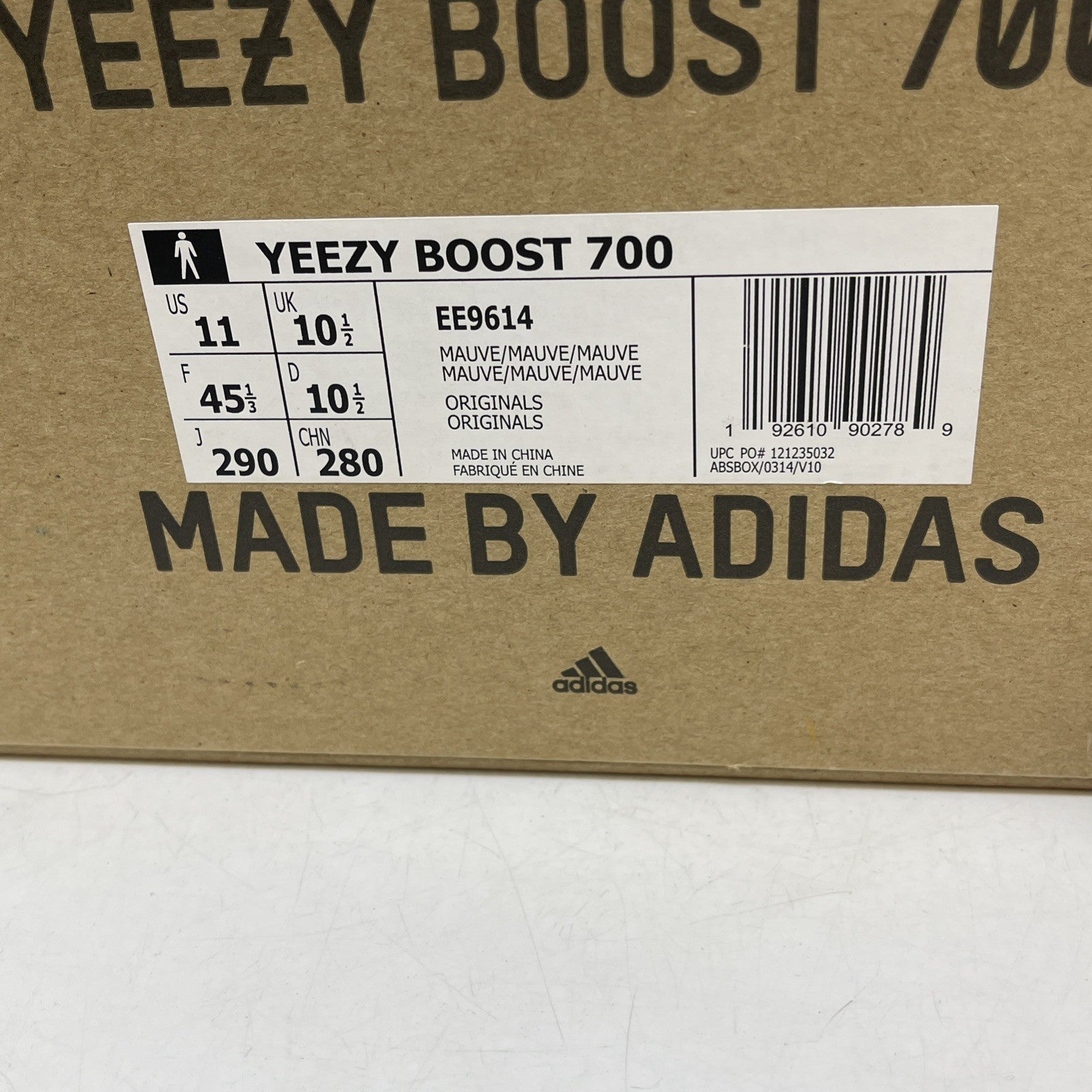 Size 11 - adidas Yeezy Boost 700 V1 Mauve (EE9614)