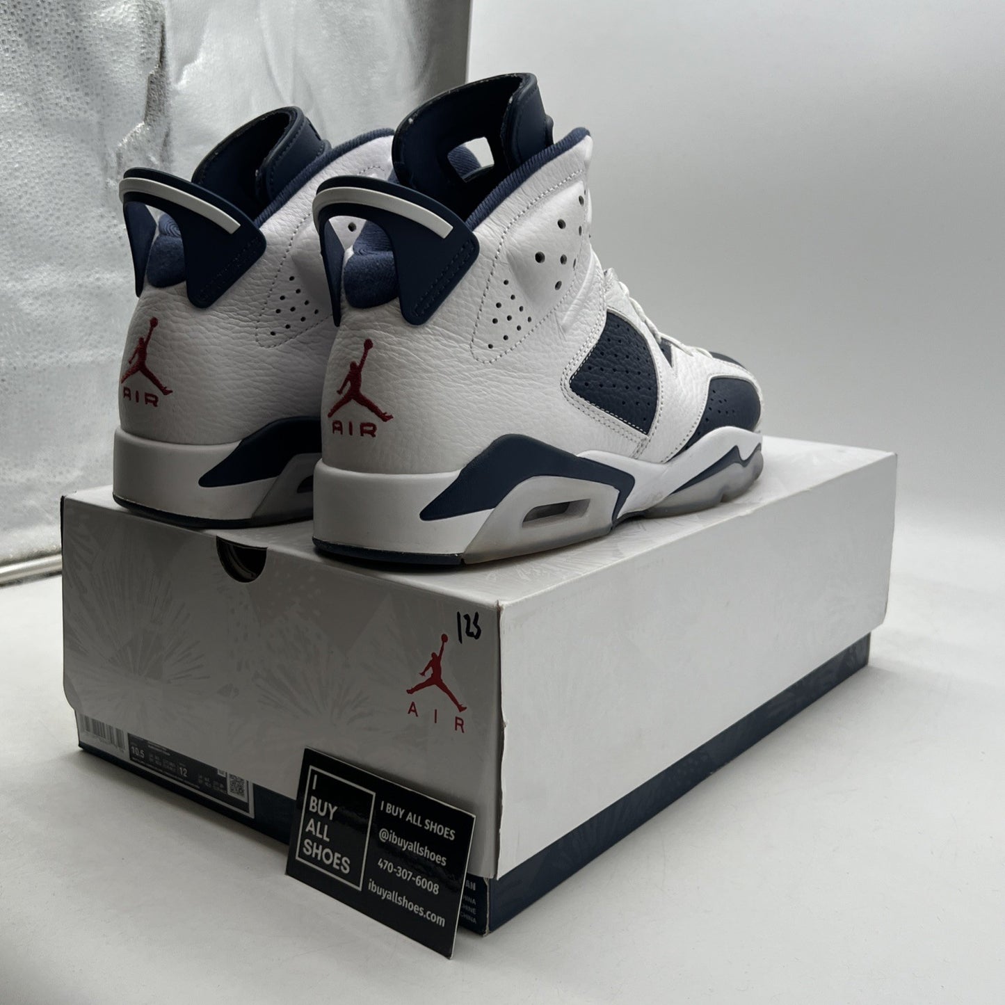 Size 10.5 - Air Jordan 6 Retro 2024 Olympic (CT8529-164)