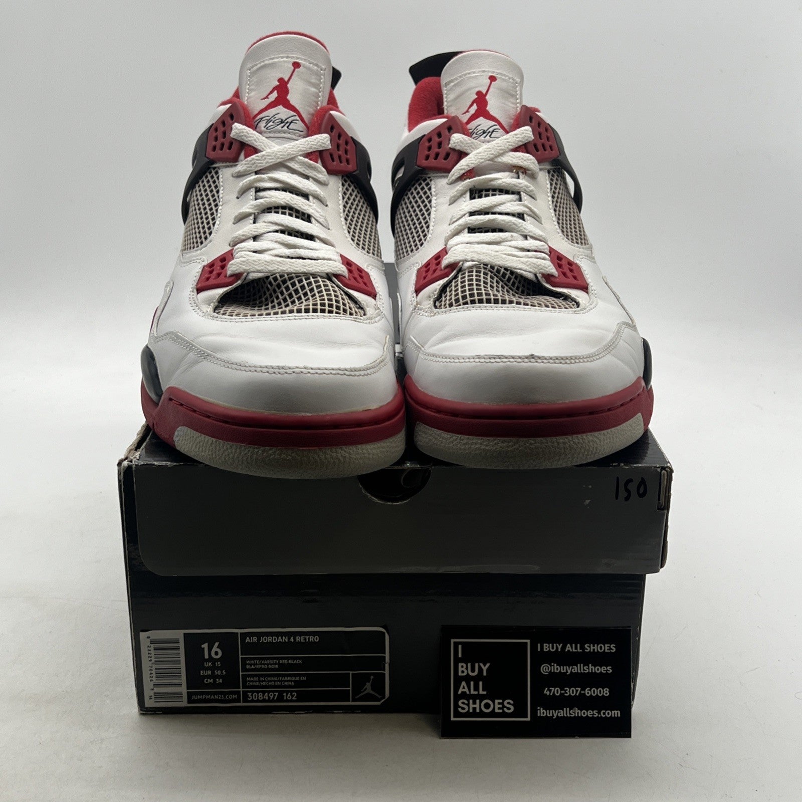 Size 16 - Air Jordan 4 Retro Mars Blackmon (308497-162)