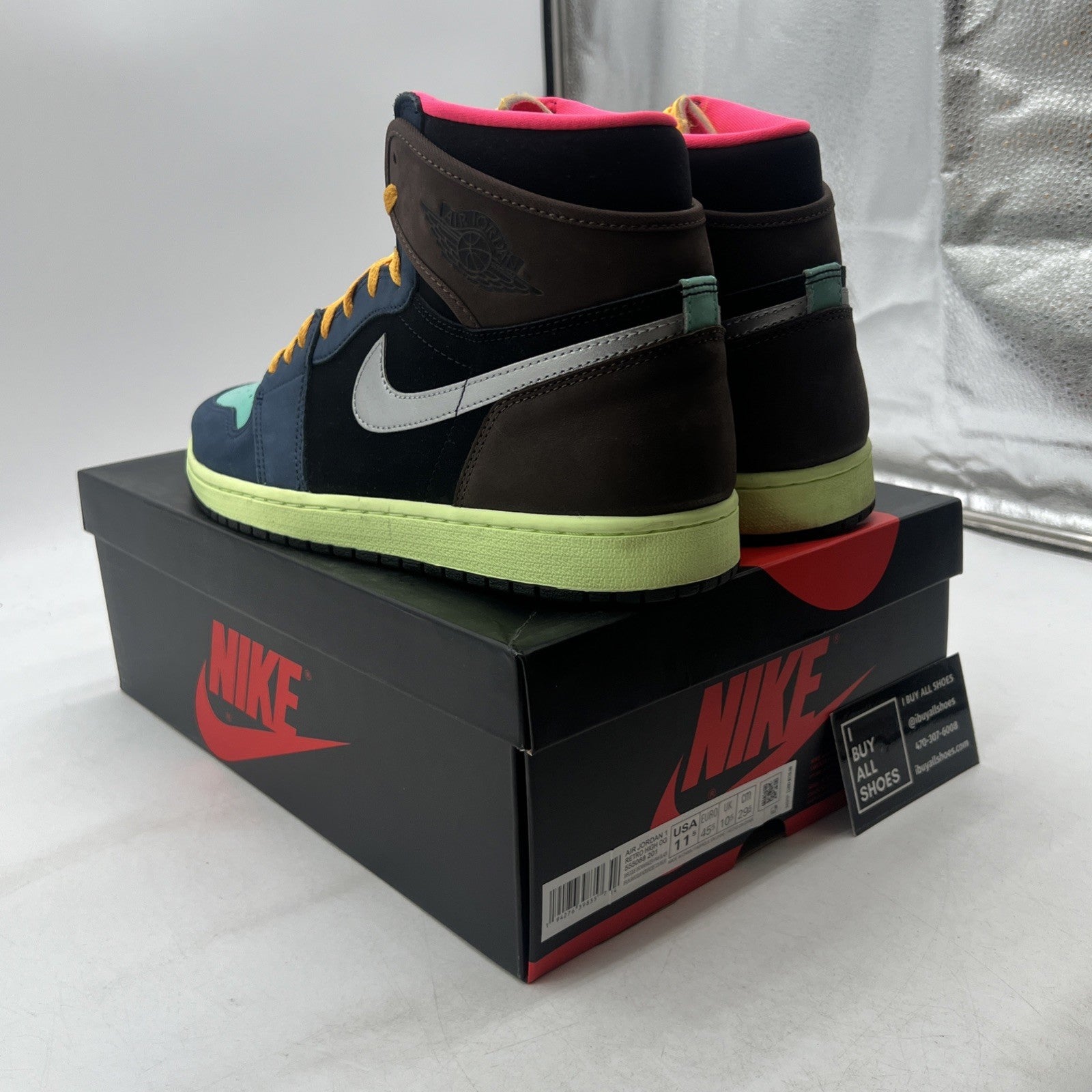 Size 11.5 - Air Jordan 1 Retro High Tokyo Bio Hack (555088-201)