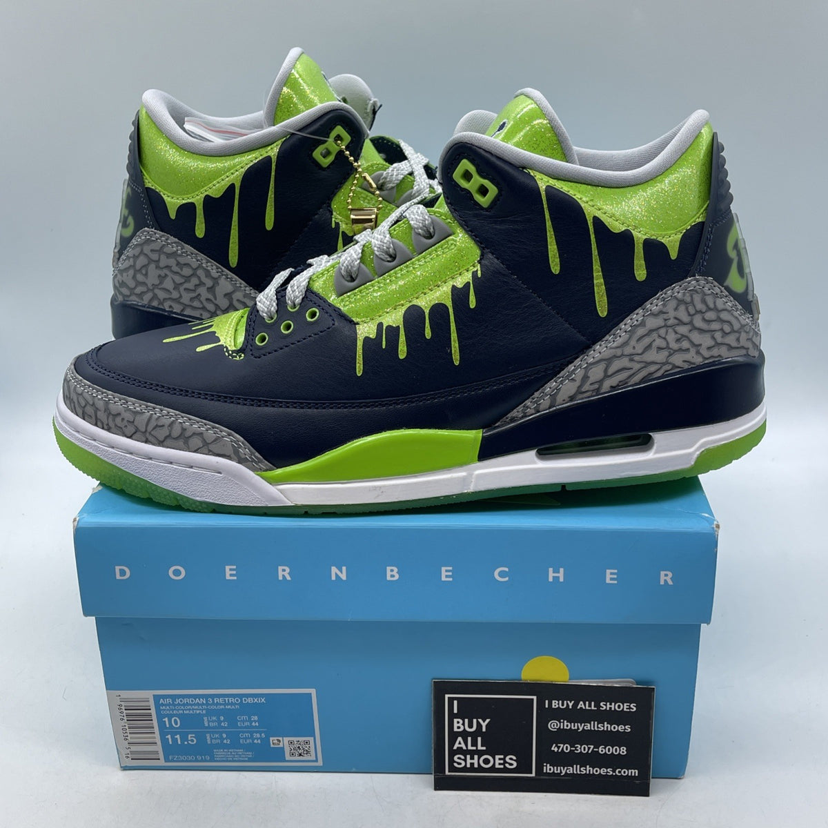 Size 10 - Air Jordan 3 Retro Mid Doernbecher XIX (FZ3030-919)