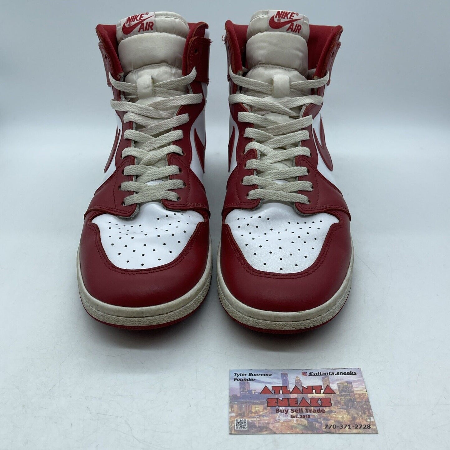 Size 12 - Air Jordan 1 Retro '85 OG High New Beginnings Red White (CQ4921-601)