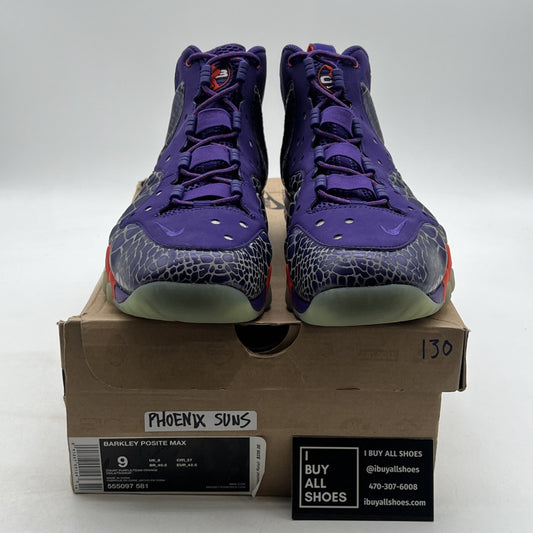 Size 9 - Nike Barkley Posite Max Phoenix Suns (555097-581)