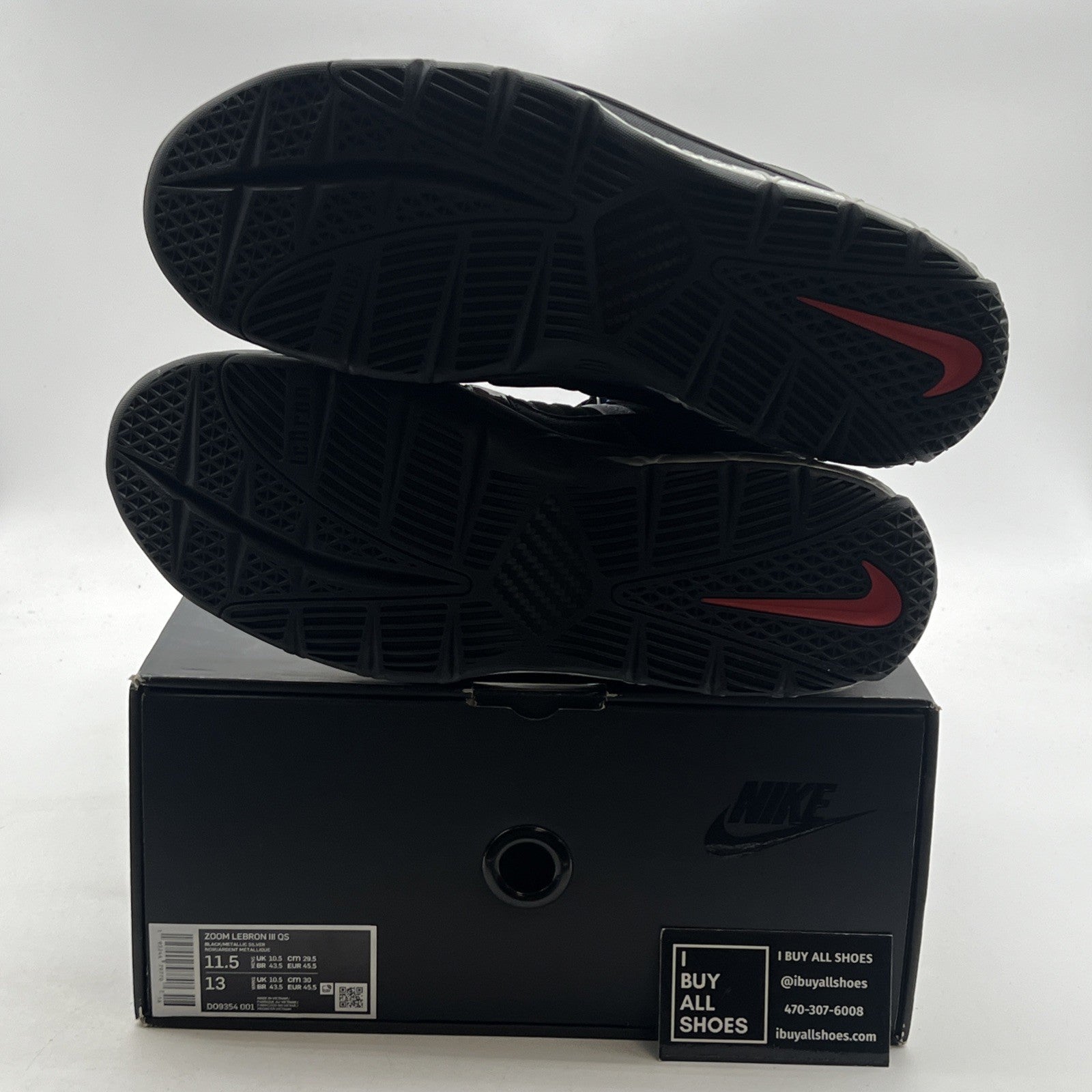 Size 11.5 - Nike Zoom LeBron 3 Retro Barbershop (DO9354-001)