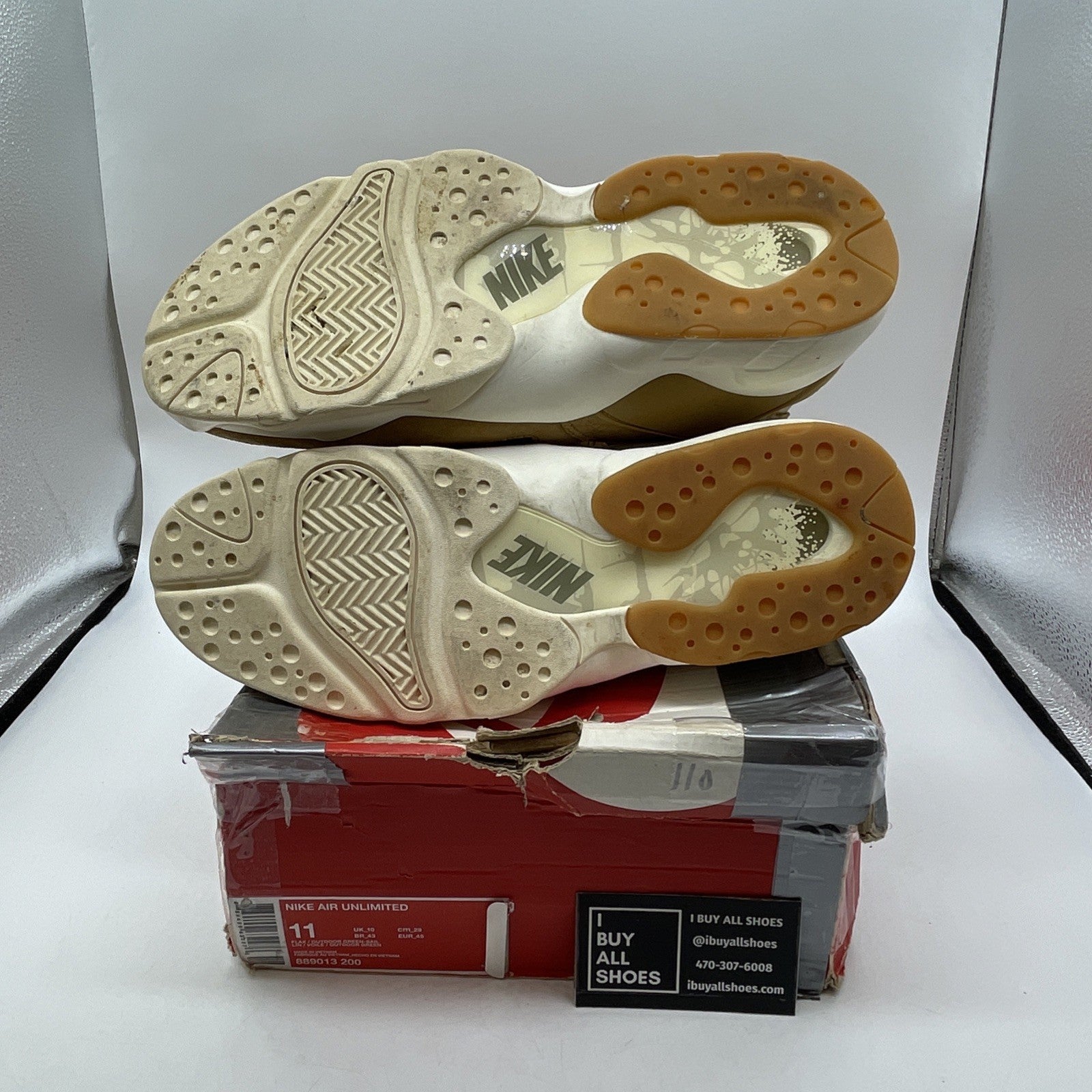 Size 11 - Nike Air Unlimited Flax (889013-200)