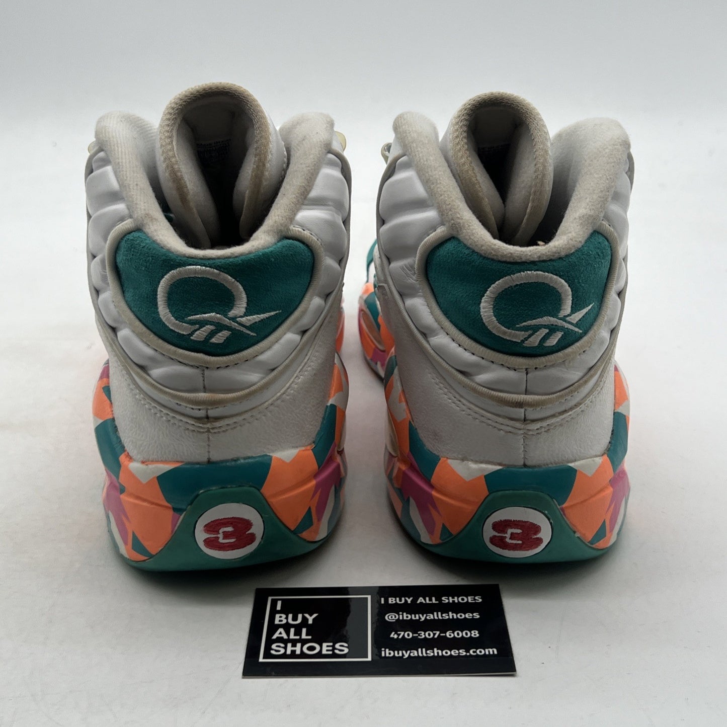 Size 11 - Reebok Question Mid White Noise (M44034)