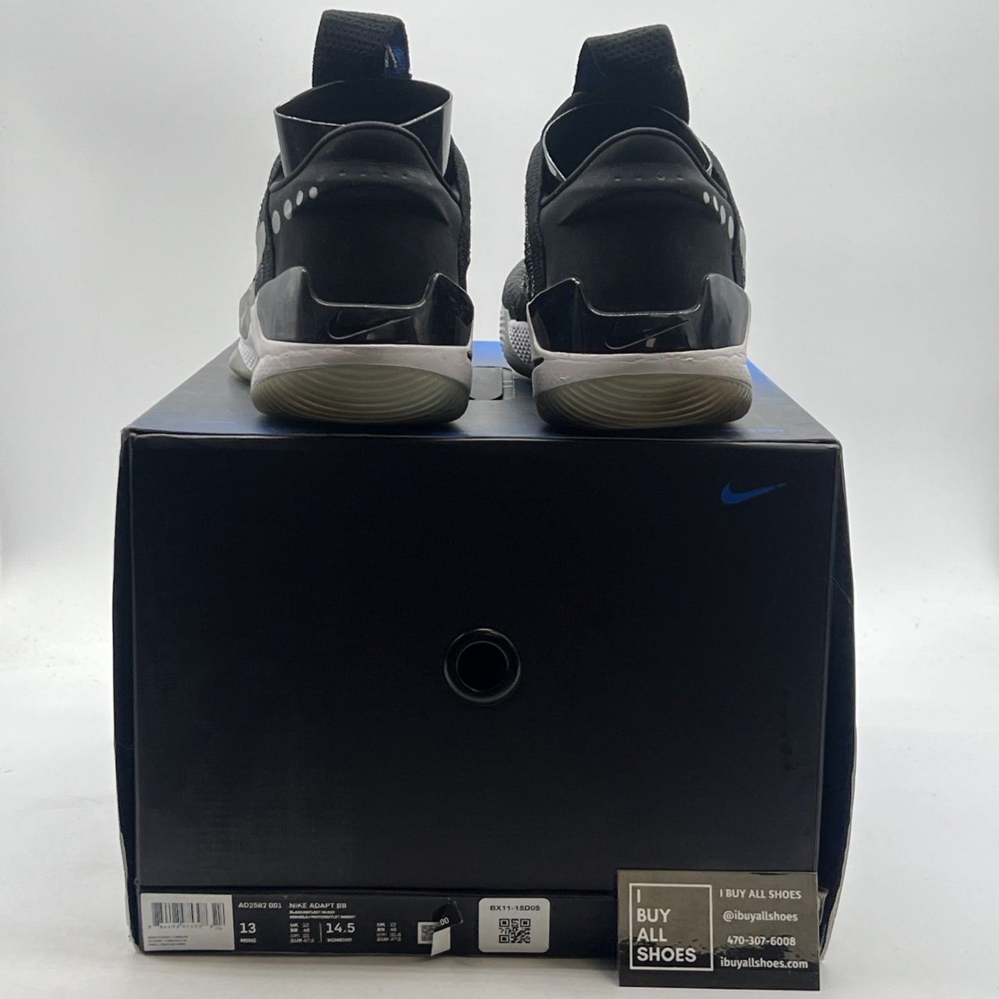 Size 13 - Nike Adapt BB Black - (AO2582-001)
