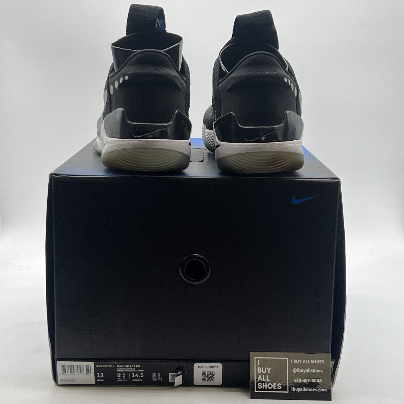 Size 13 - Nike Adapt BB Black - (AO2582-001)