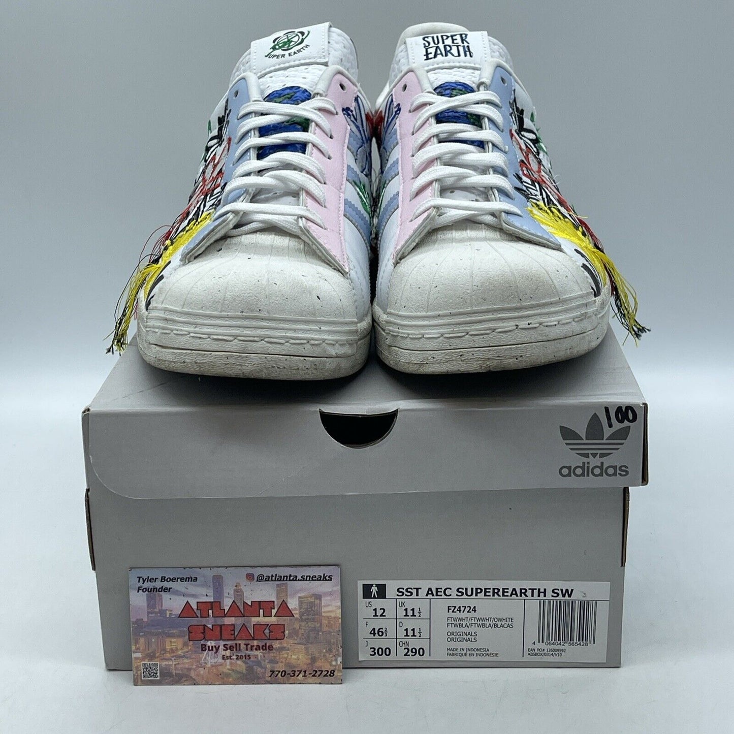 Size 12 - adidas Sean Wotherspoon x Superstar Super Earth Leather (FZ4724)
