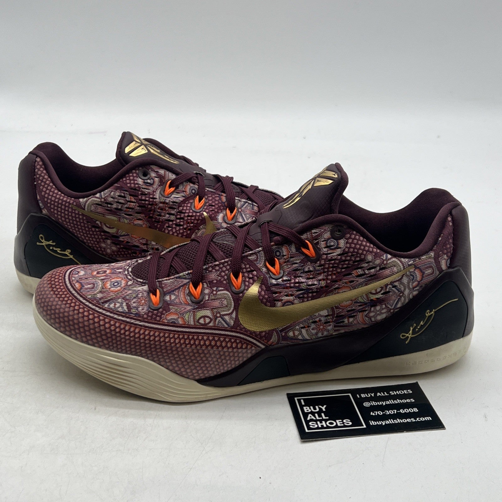Size 11.5 - Nike Kobe 9 EM Silk - (646701-676)