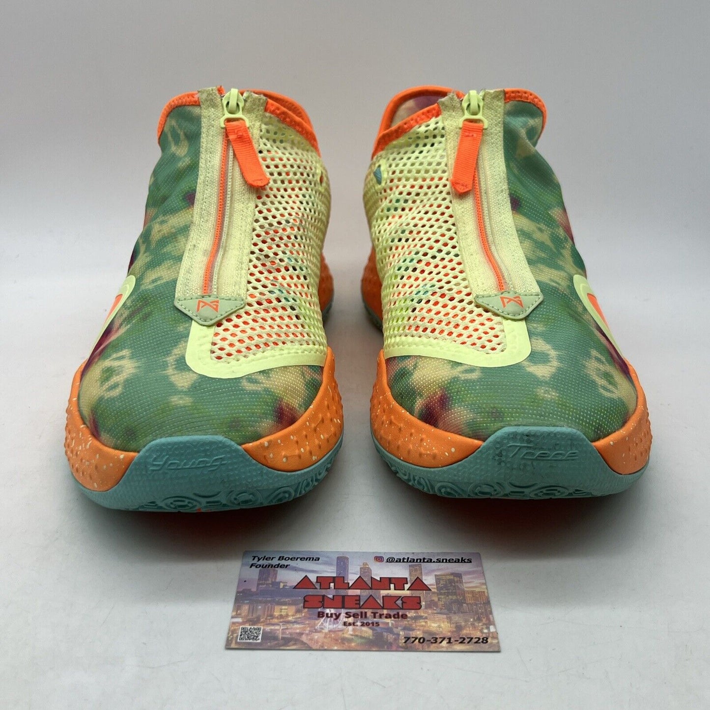 Size 12 - Nike Gatorade x PG 4 NBA ASG 2020 Orange Aqua (CD5078-700)