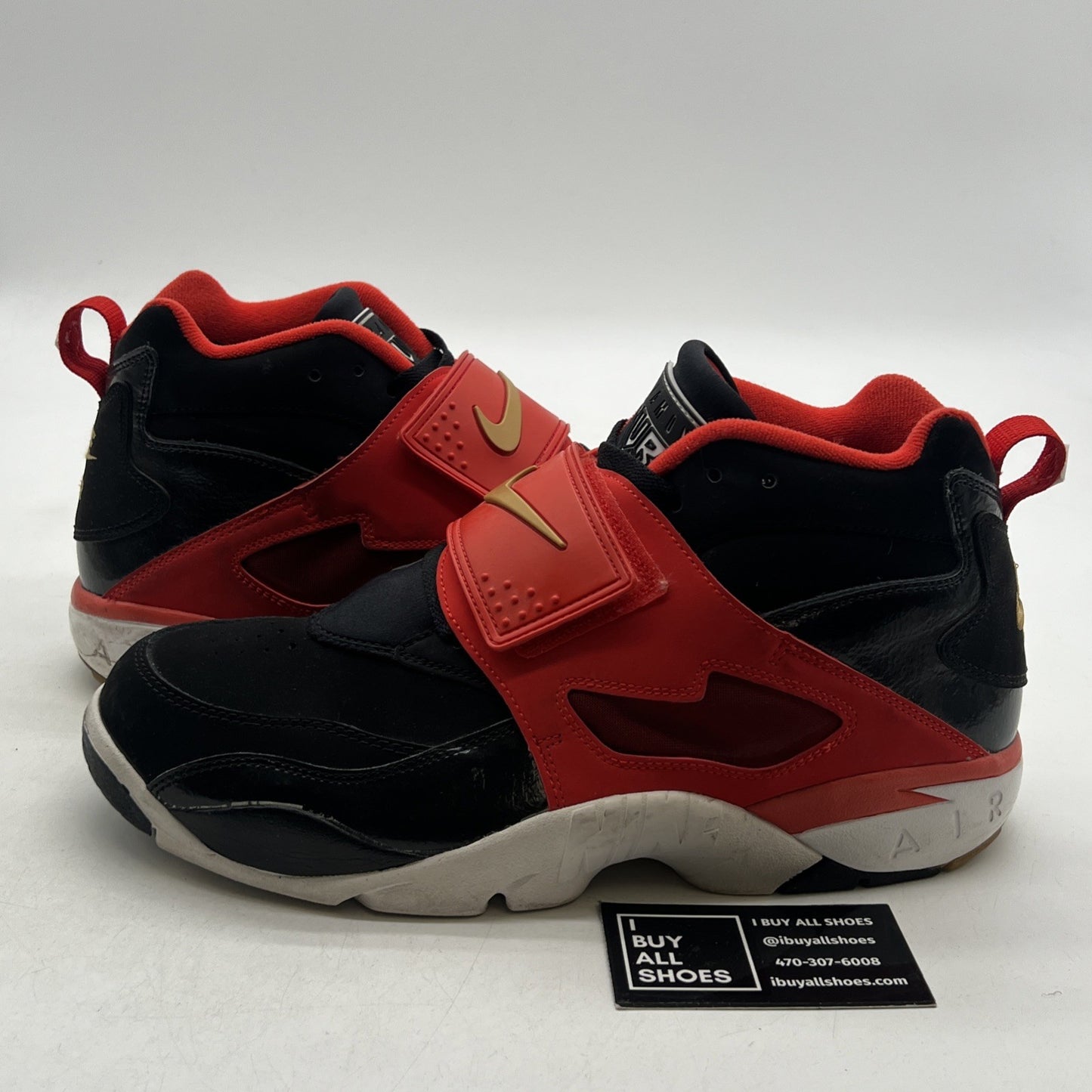 Size 11 - Nike Air Diamond Turf Black Gamma Orange (309434-009)