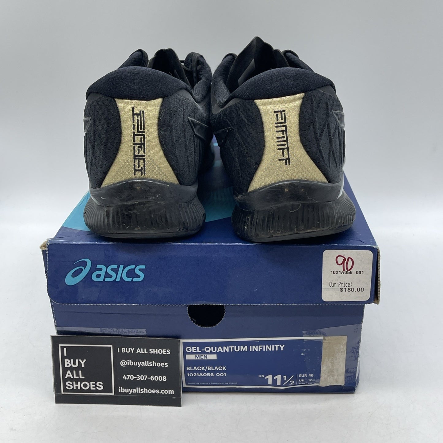 Size 11.5 - ASICS GEL QUANTUM INFINITY 2 (1021AO56-001)