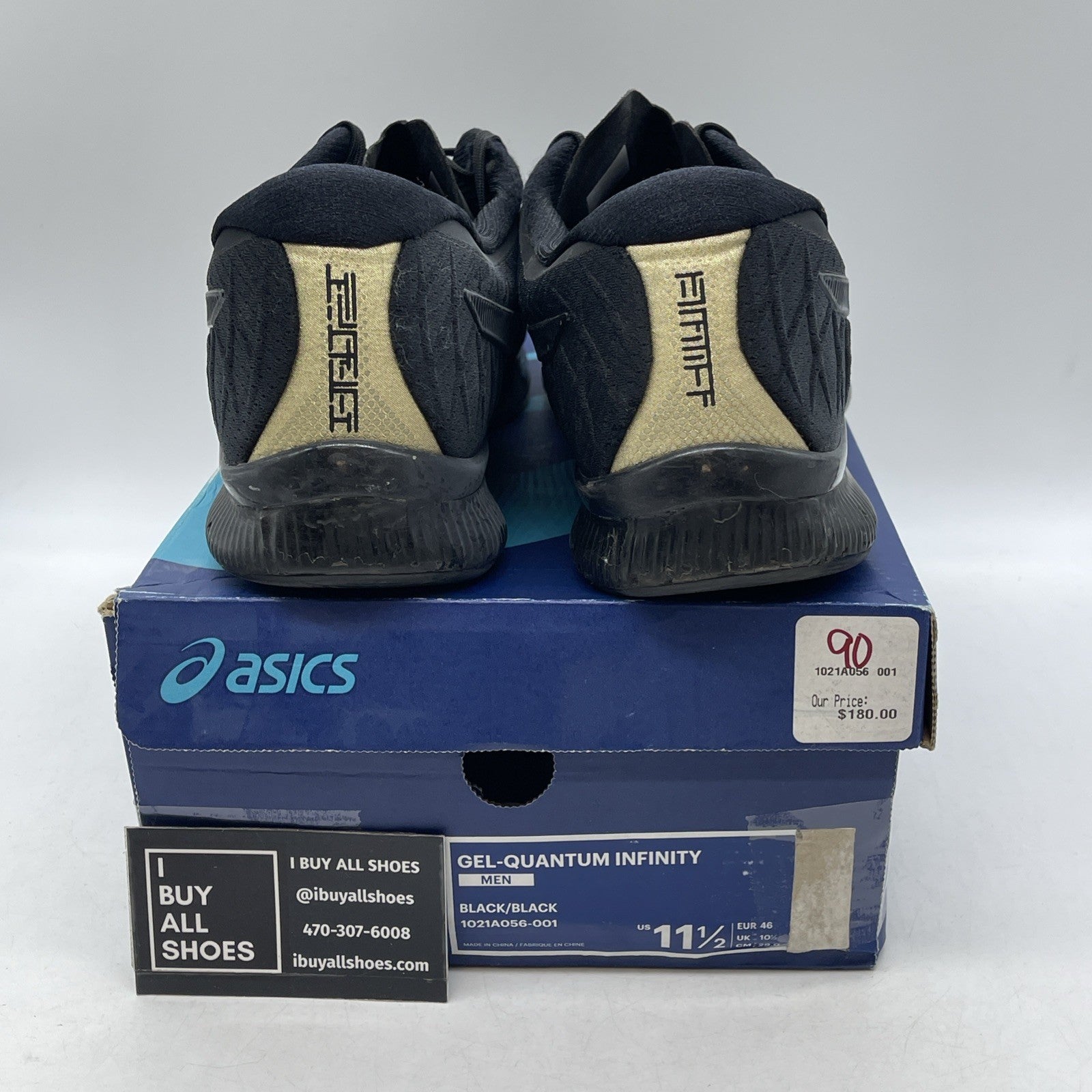 Size 11.5 - ASICS GEL QUANTUM INFINITY 2 (1021AO56-001)