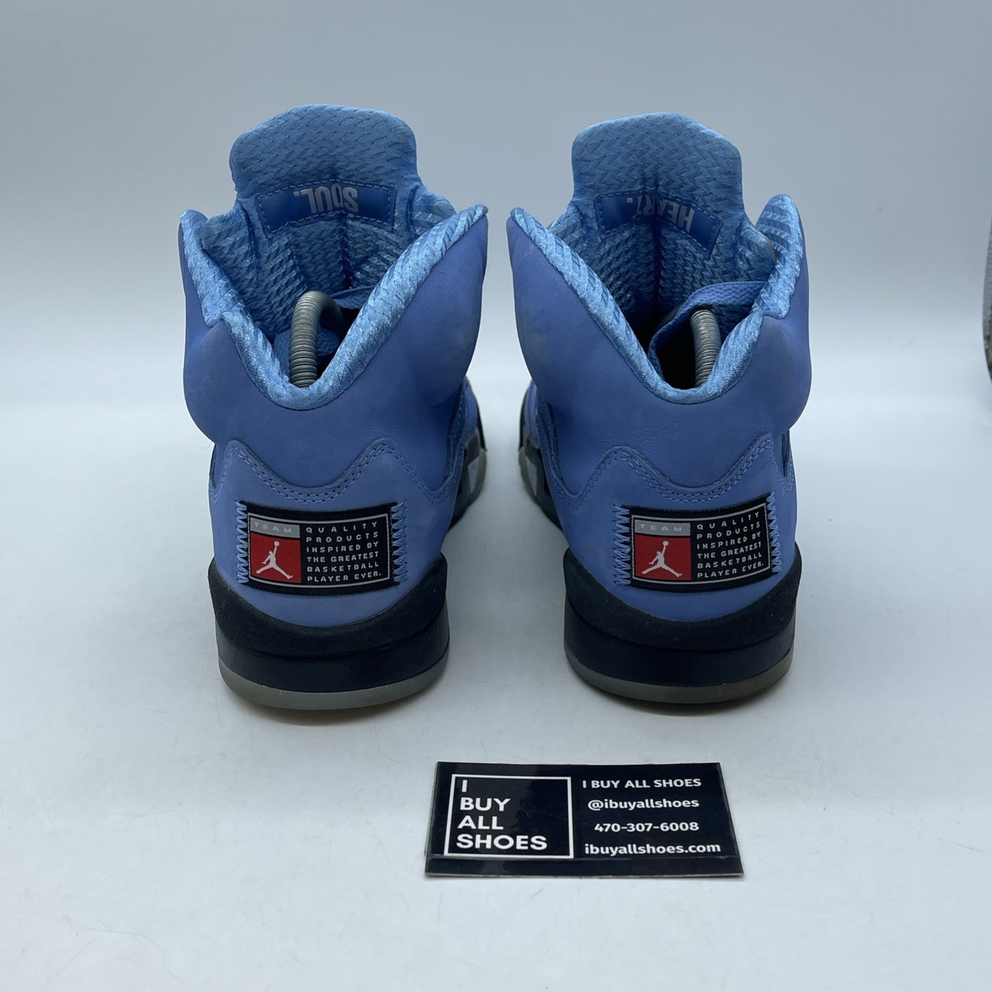Size 8.5 - Jordan 5 Retro SE Mid UNC Blue Black Suede (DV1310-401)