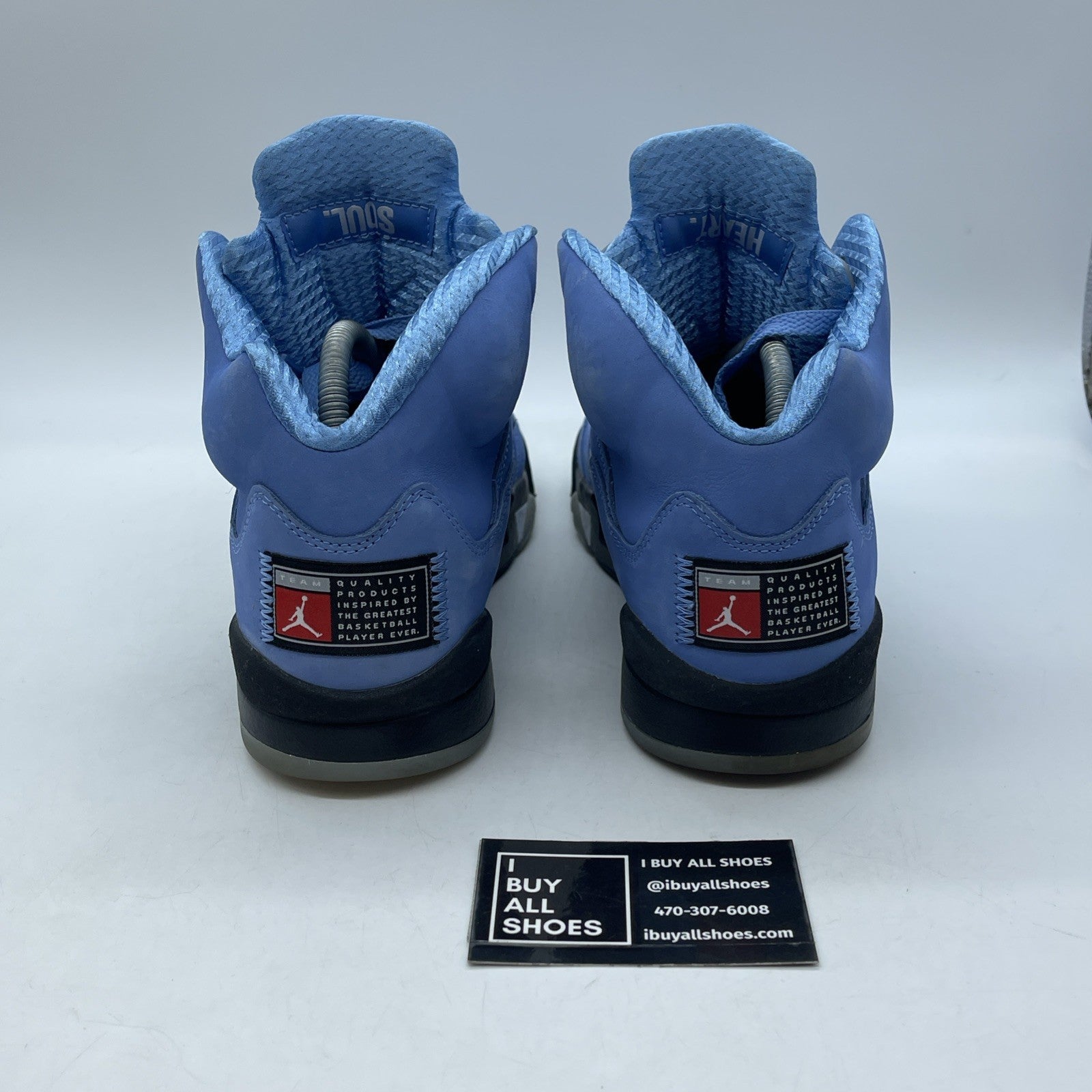 Size 8.5 - Jordan 5 Retro SE Mid UNC Blue Black Suede (DV1310-401)