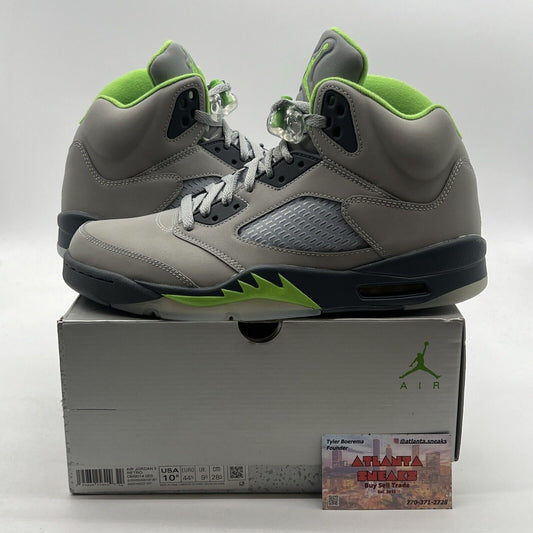 Size 10.5 - Air Jordan 5 Retro Green Bean (DM9014-003)