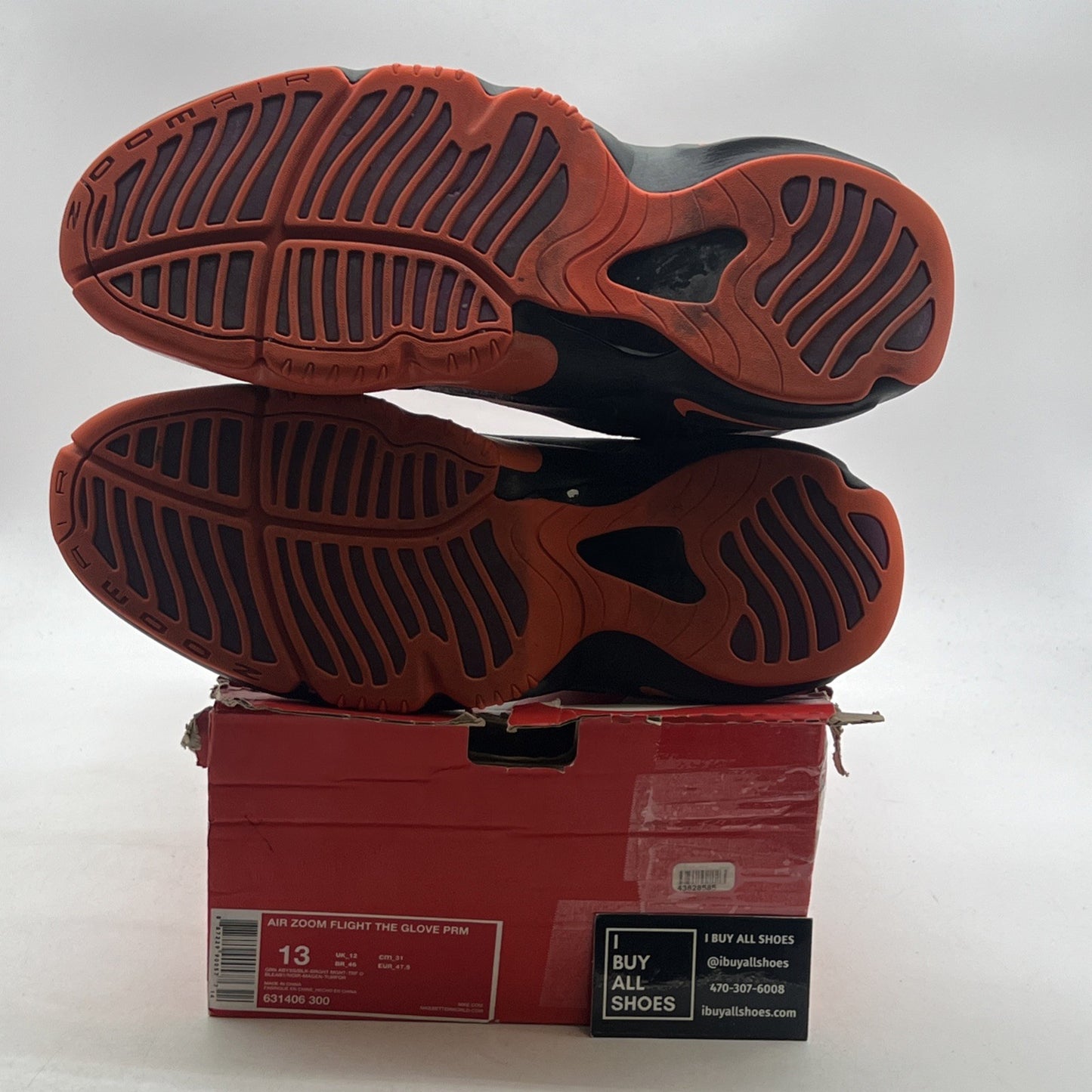 Size 13 - Nike Air Zoom Flight The Glove Prm Tech Challenge (631406-300)