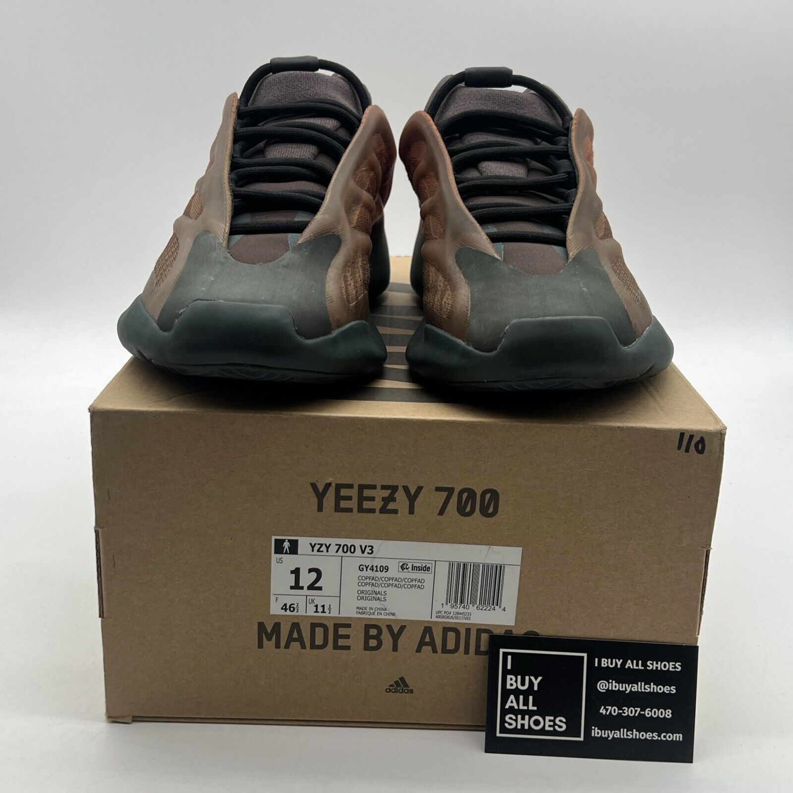 Size 12 - adidas Yeezy 700 V3 Copper Fade (GY4109)