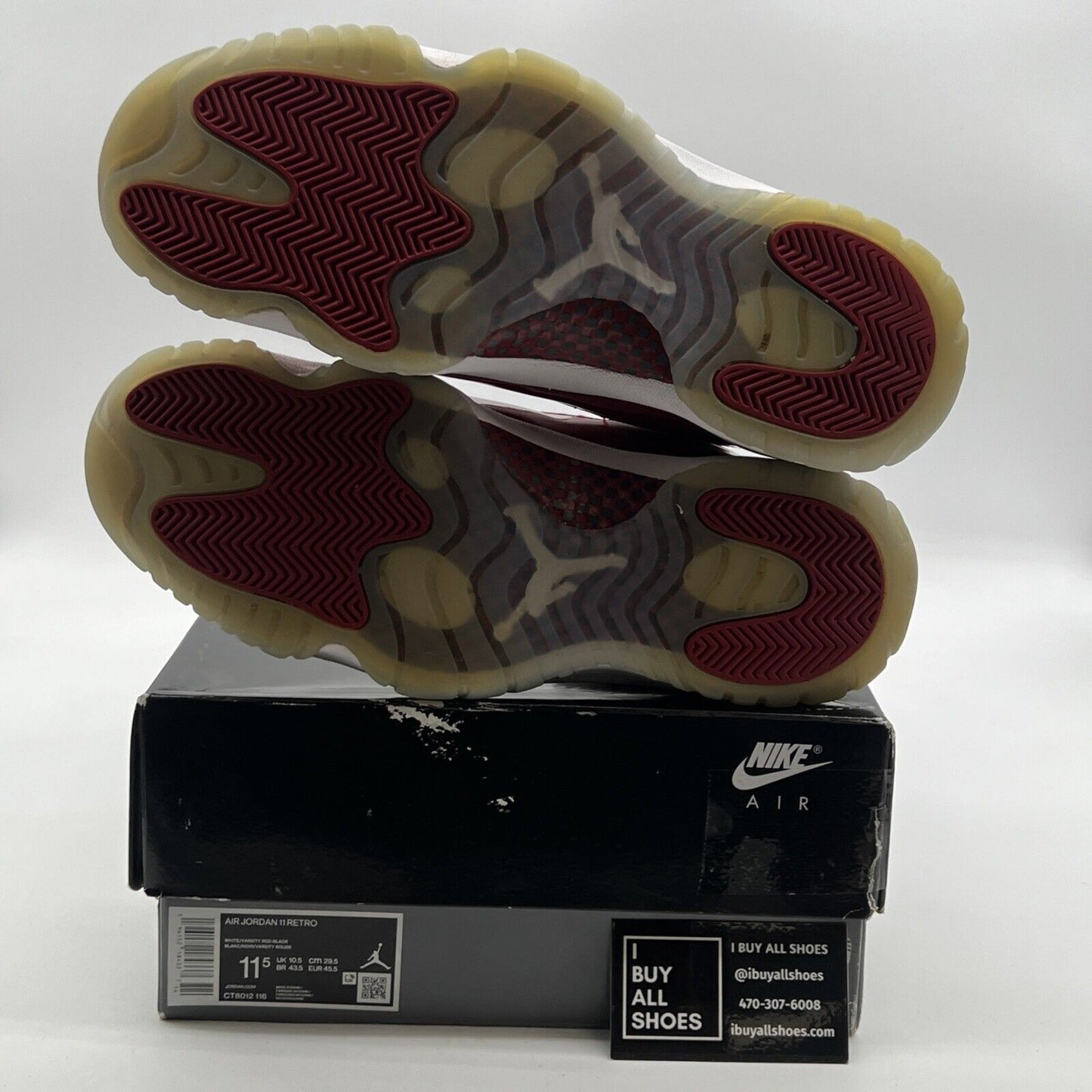 Size 11.5 - Air Jordan 11 Retro High Cherry (CT8012-116)