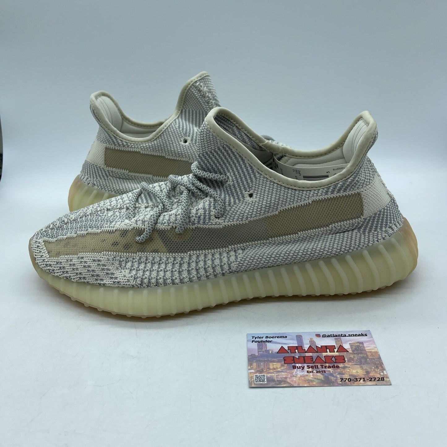 Size 12.5 - adidas Yeezy Boost 350 V2 Lundmark Non-Reflective Grey (FU9161)