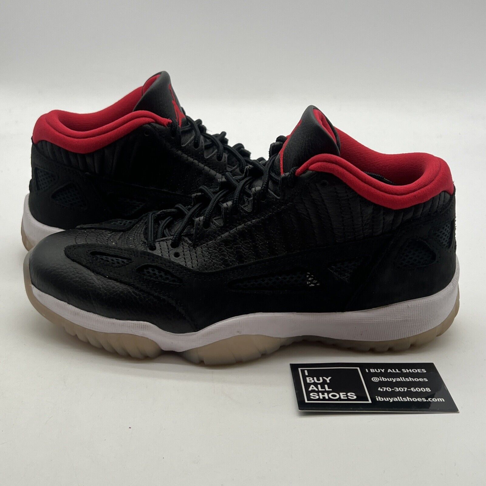 Size 8 - Air Jordan 11 Retro IE 2021 Low Bred (919712-023)
