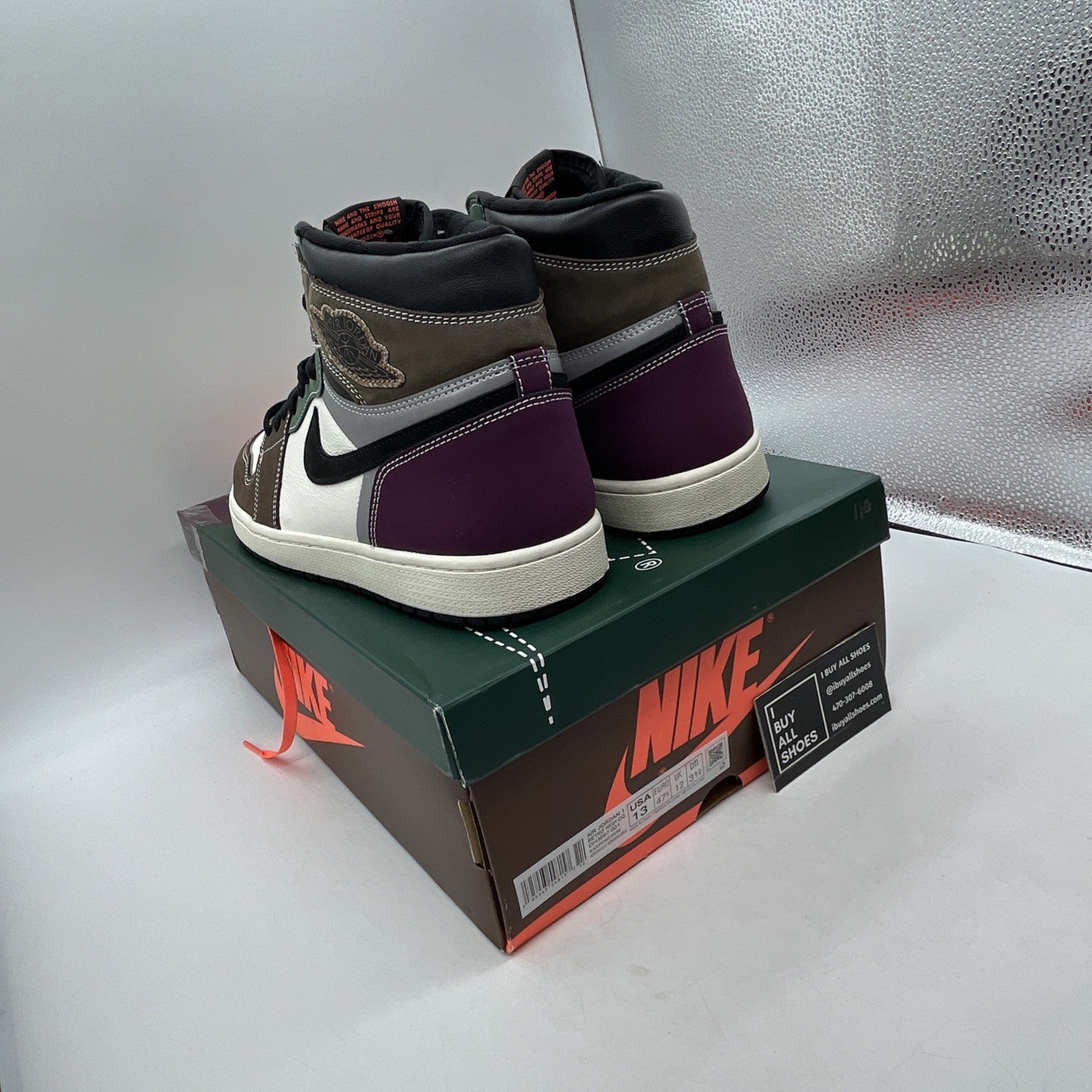 Size 13 - Air Jordan 1 High OG Crafted 2021 (DH3097-001)