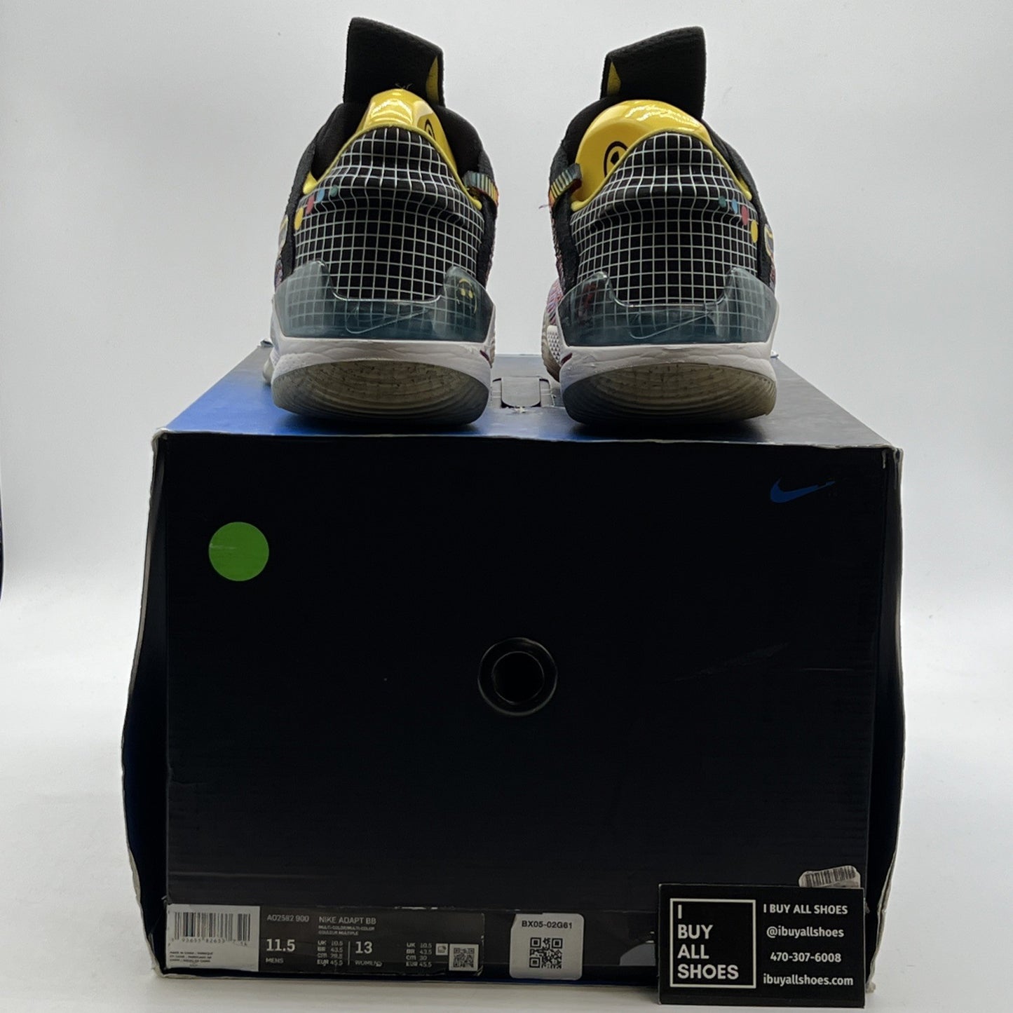 Size 11.5 - Nike Adapt BB Multi-Color (AO2582-900)