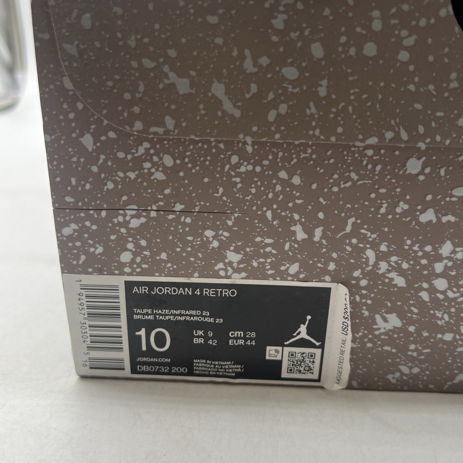 Size 10 - Air Jordan 4 Retro Mid Taupe Haze (DB0732-200)