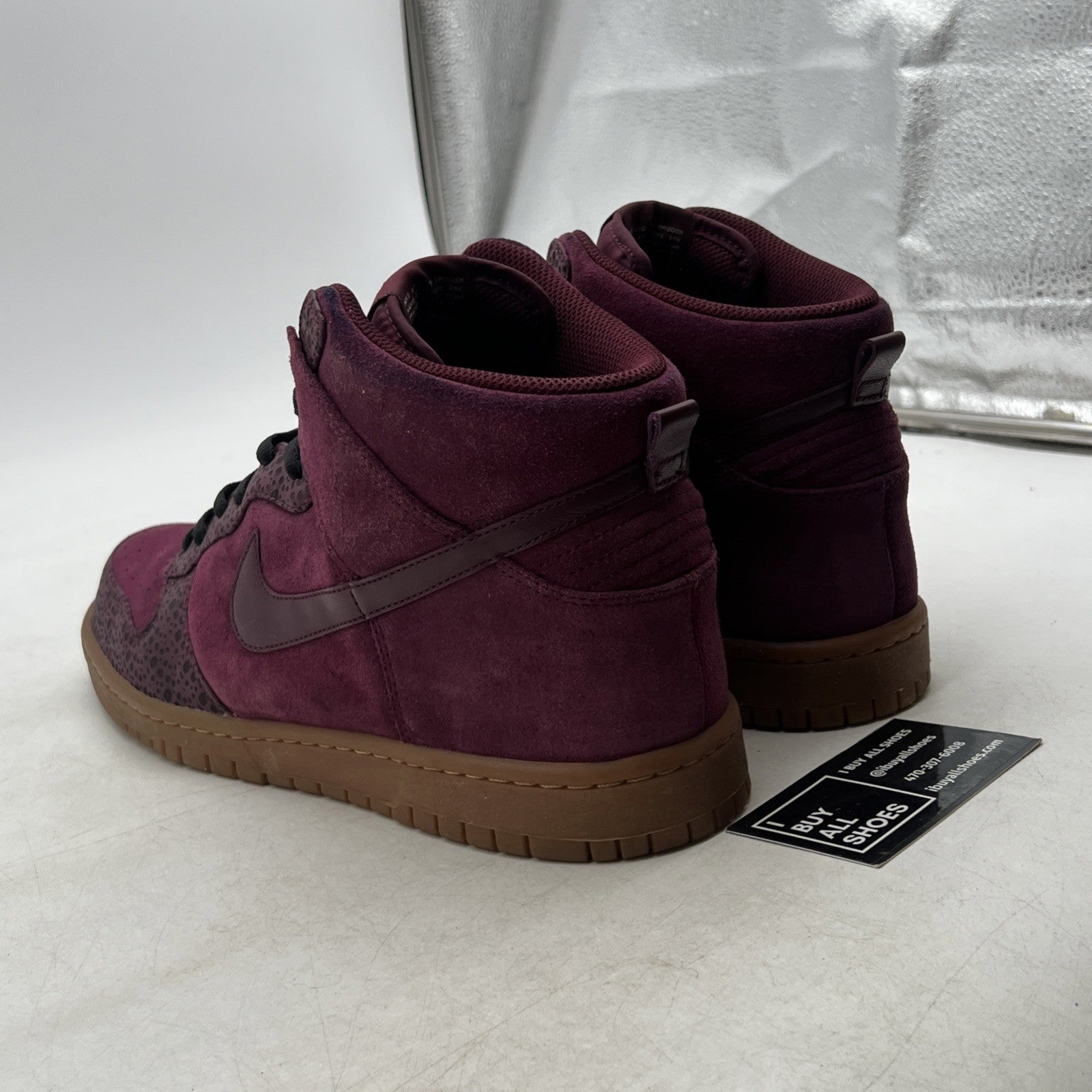 Size 10.5 - Nike Dunk Premium High Red (317892-661)