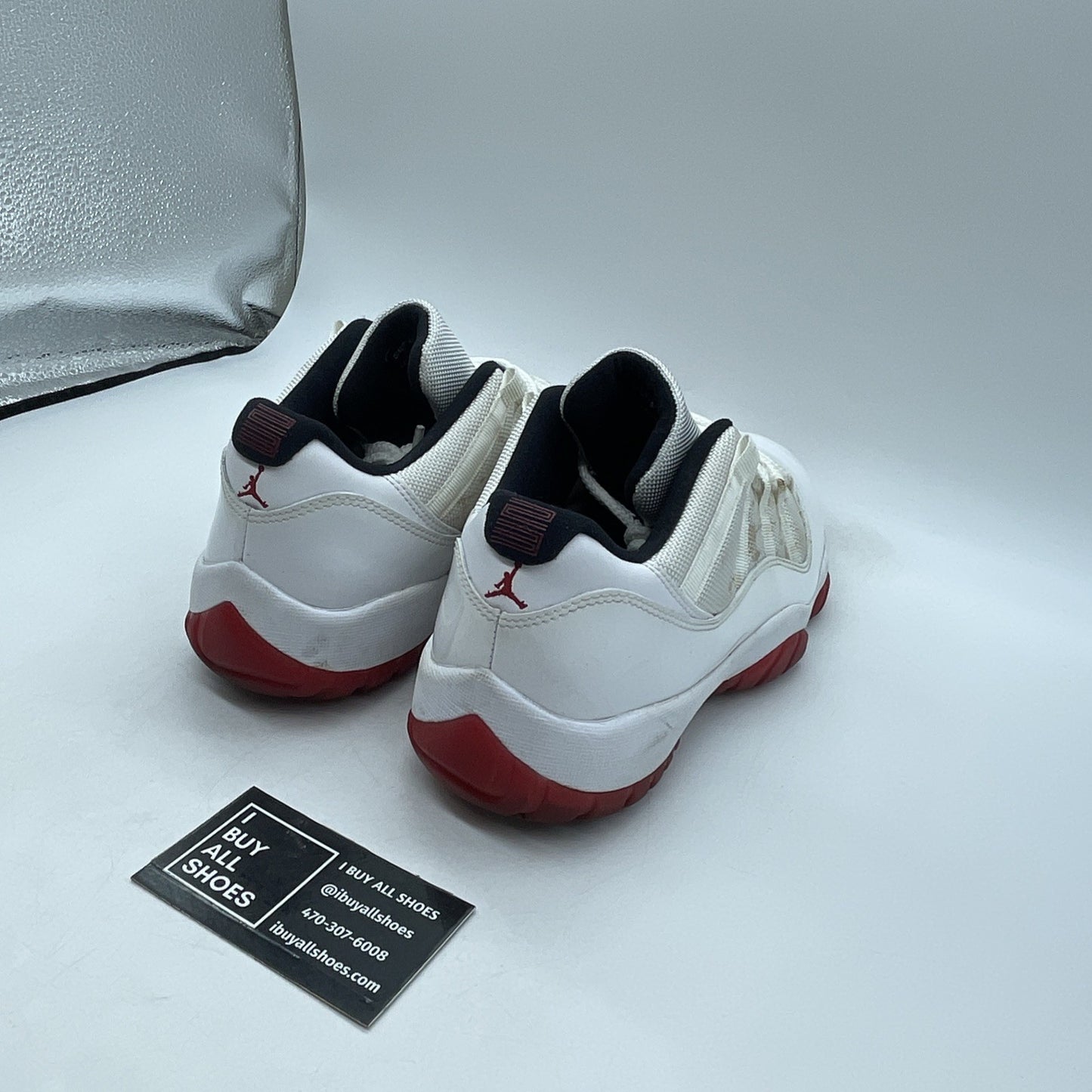 Size 9 - Air Jordan 11 Retro Low Cherry Bottom (528895-101)