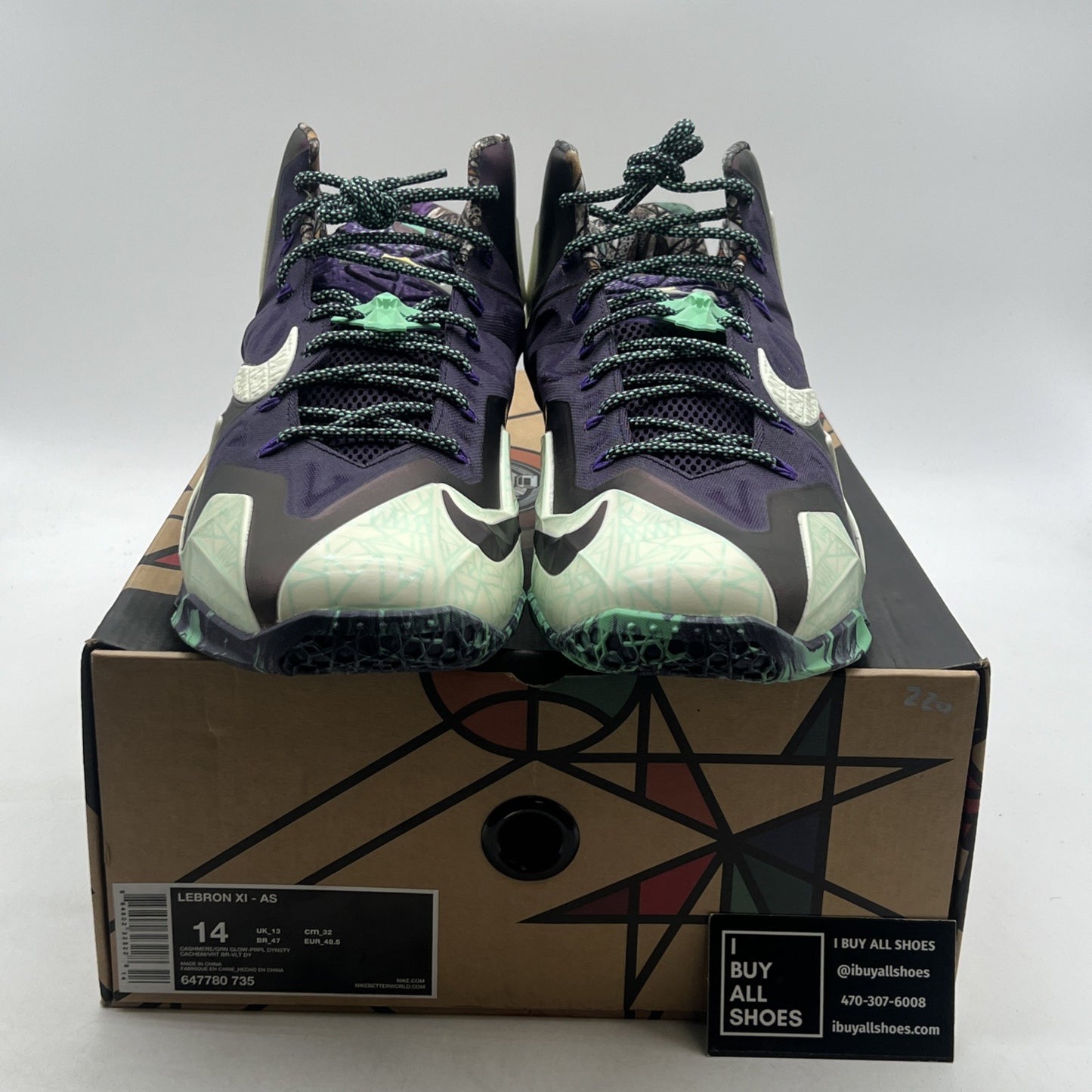 Size 14 - Nike LeBron 11 All Star - Gator King (647780-735)