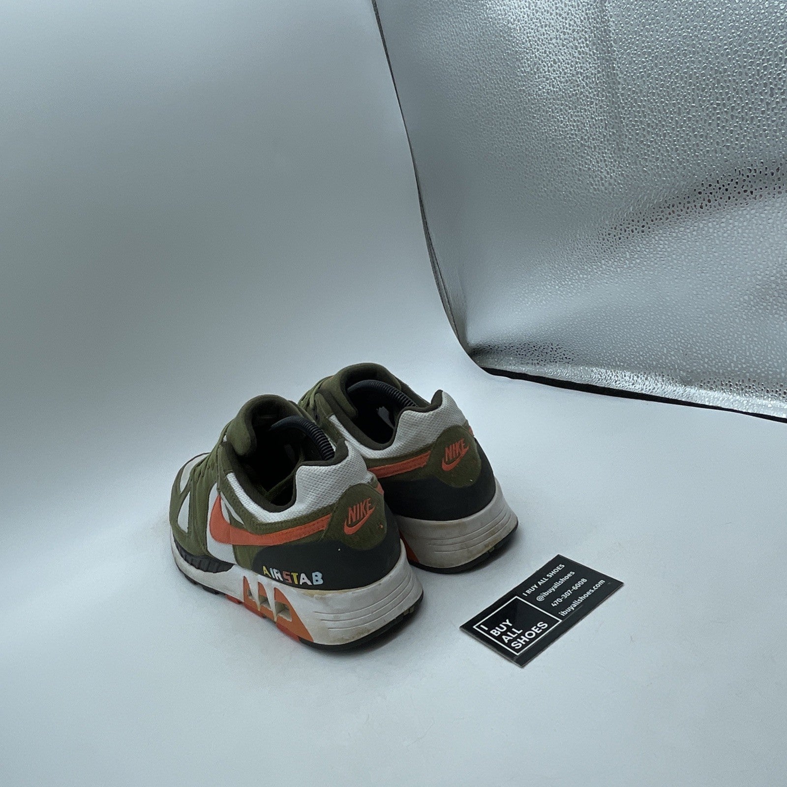 Size 9 - Nike Air Stab White (312451-161)