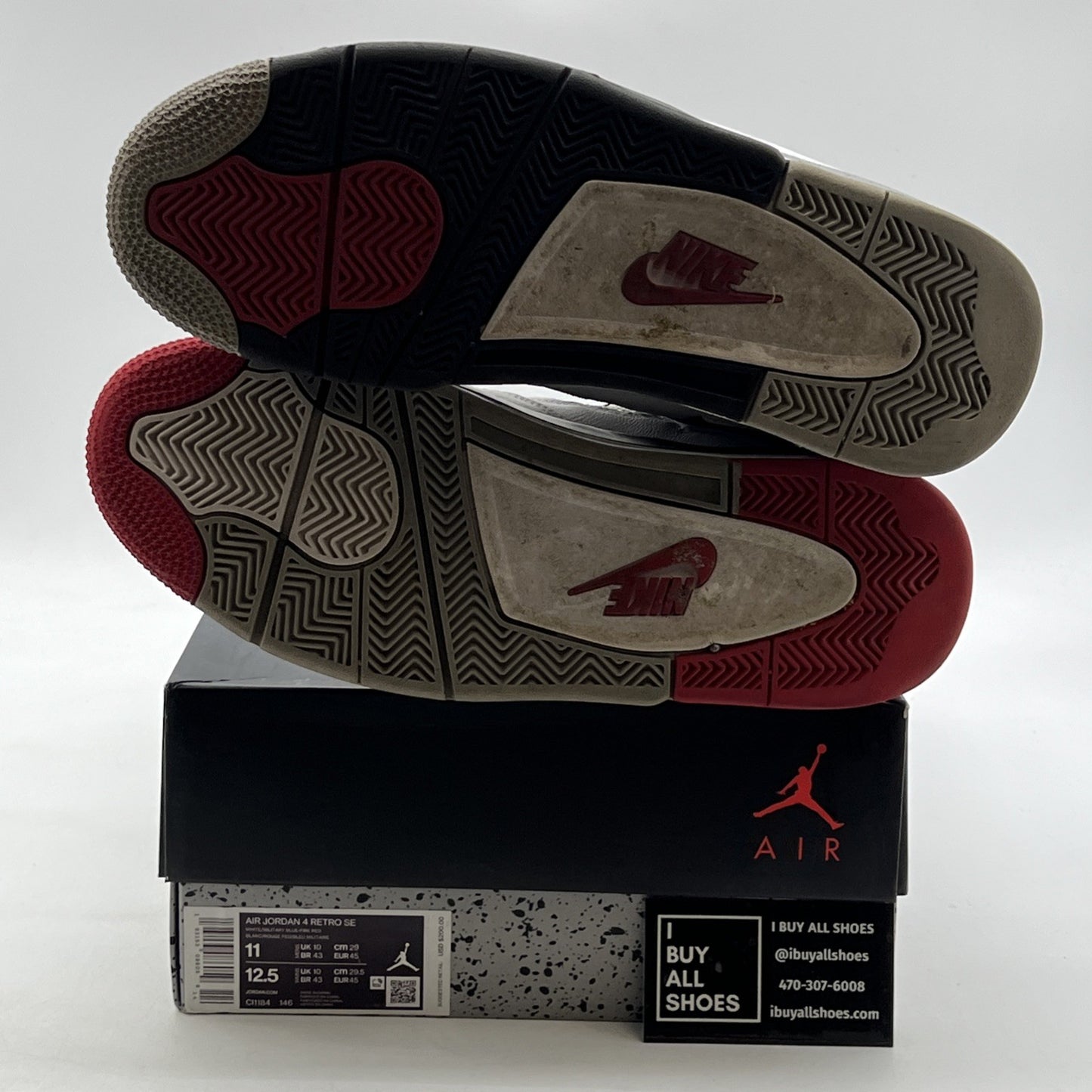 Size 12 - Air Jordan 4 Retro SE Mid What The 4 (CL1184-146)