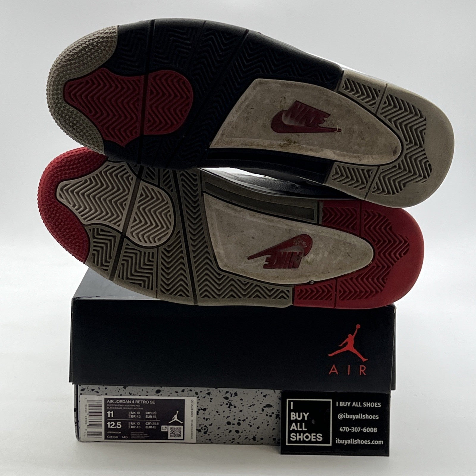 Size 12 - Air Jordan 4 Retro SE Mid What The 4 (CL1184-146)