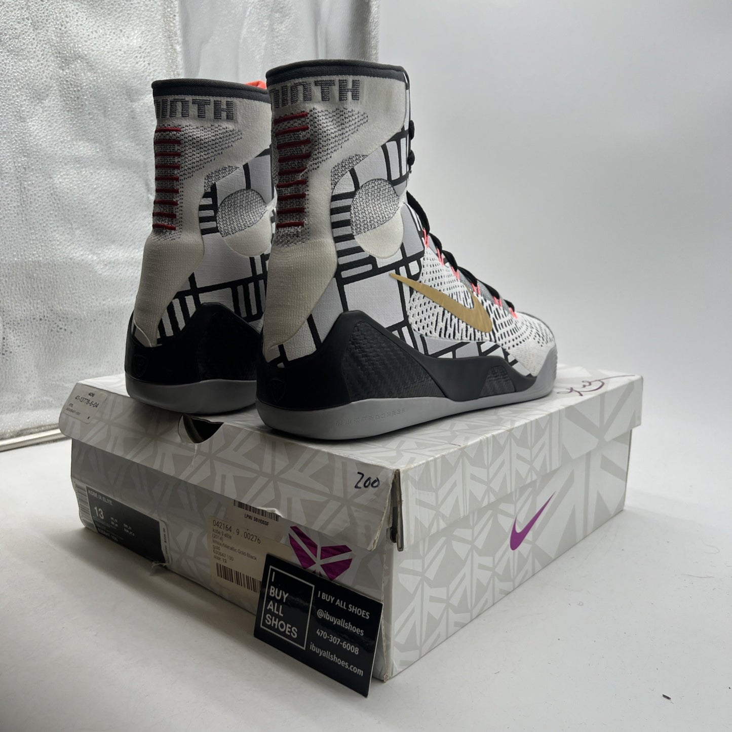 Size 13 - Nike Kobe 9 Elite Fundamentals (630847-100)