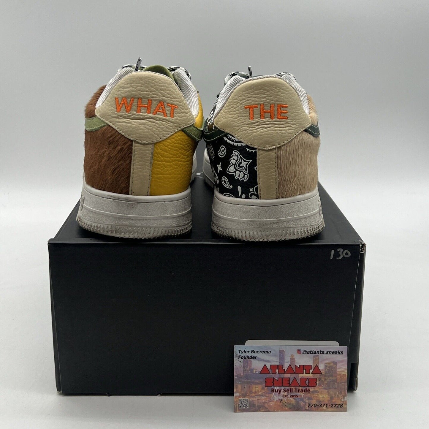 Size 10 - John Geiger GF-01 “What The” Python/White/Hare