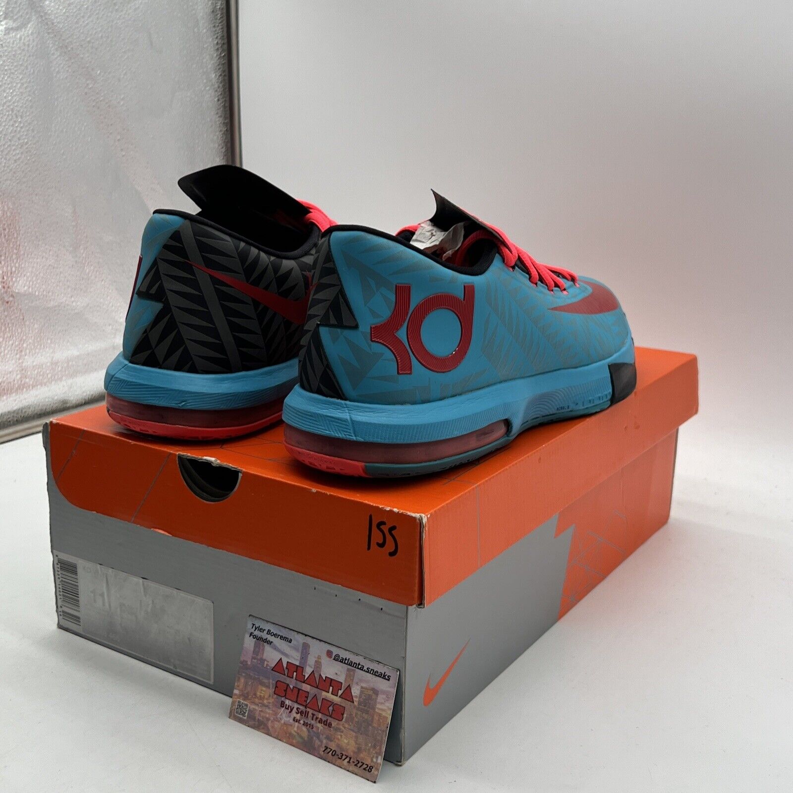 Size 11 - Nike KD 6 N7 - Blue Red Black (626368-466)