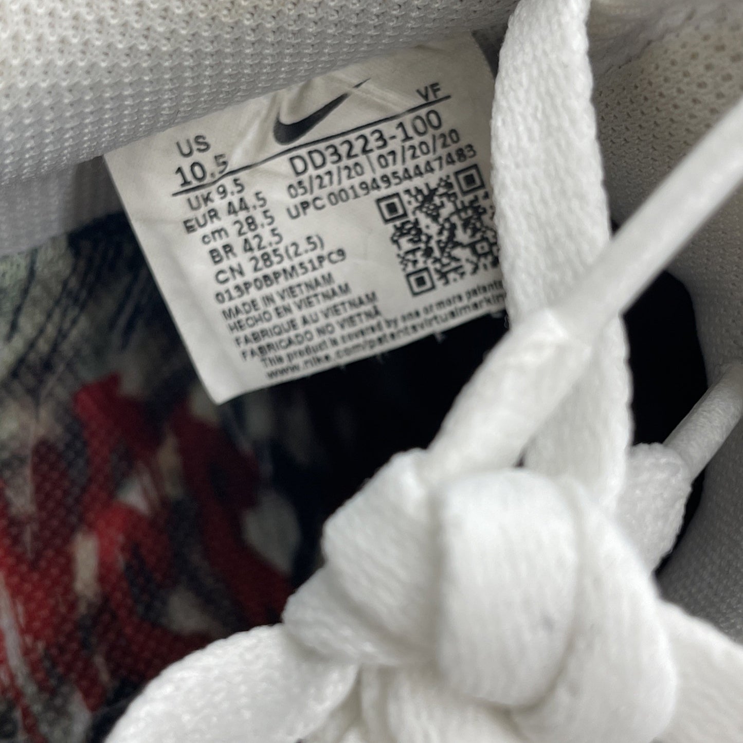 Size 10.5 - Nike G-Dragon x Air Force 1 '07 Para-Noise 2.0 Leather (DD3223-100)