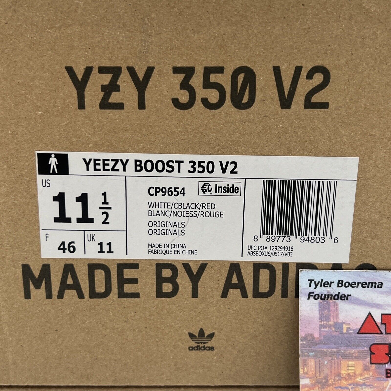 Size 11.5 - adidas Yeezy Boost 350 V2 2018 Release Zebra (CP9654)