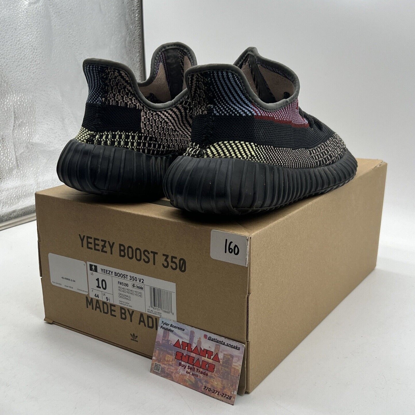 Size 10 - adidas Yeezy Boost 350 V2 Yecheil Non-Reflective Brown (FW5190)