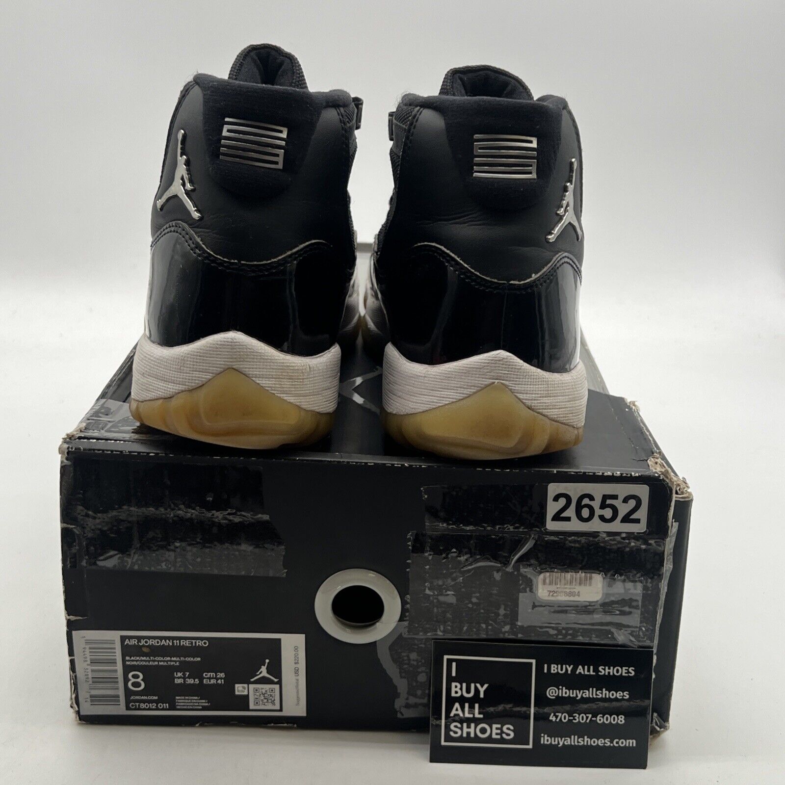 Size 8 - Air Jordan 11 Retro High Jubilee / 25th Anniversary (CT8012-011)