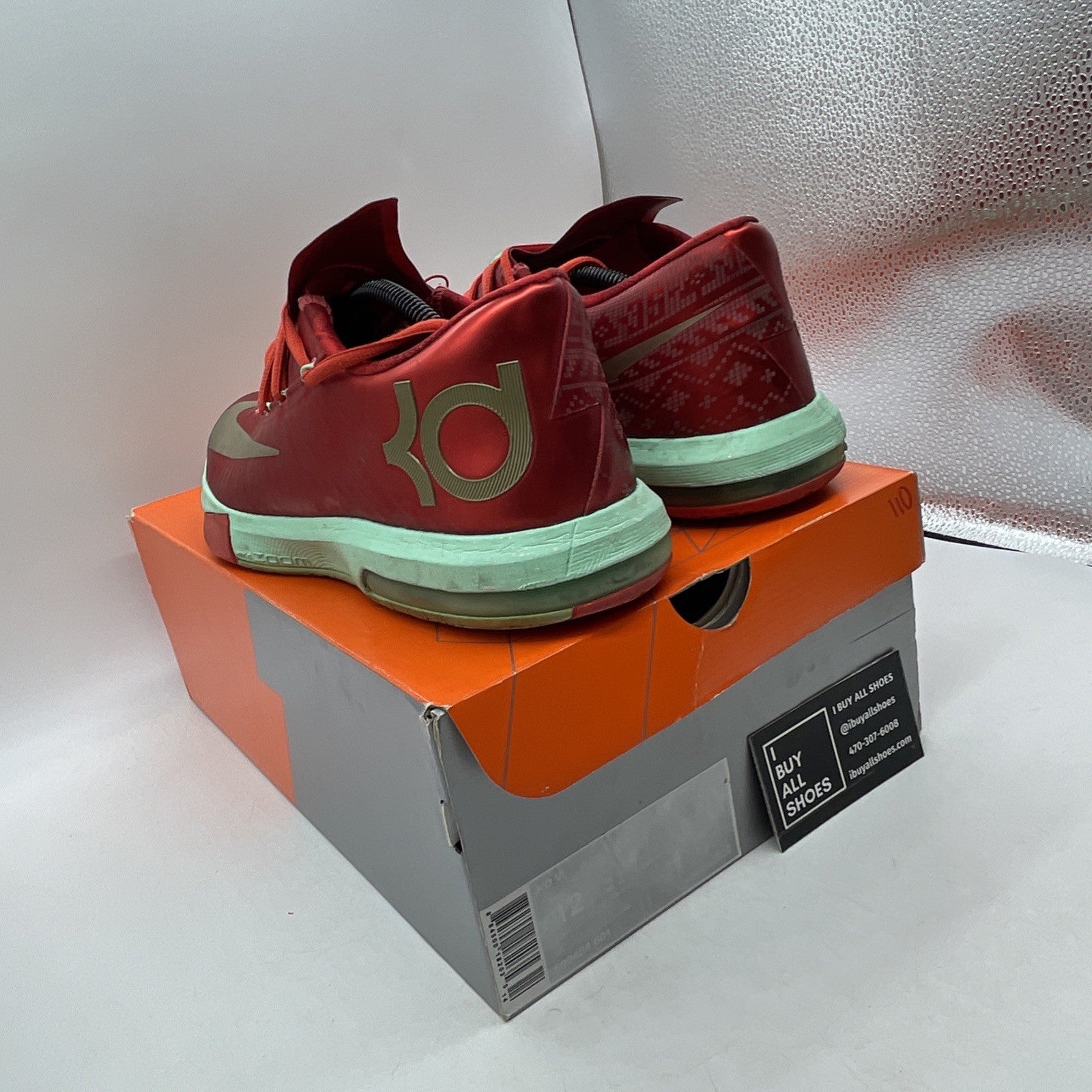 Size 12 - Nike KD 6 Christmas (599424-601)