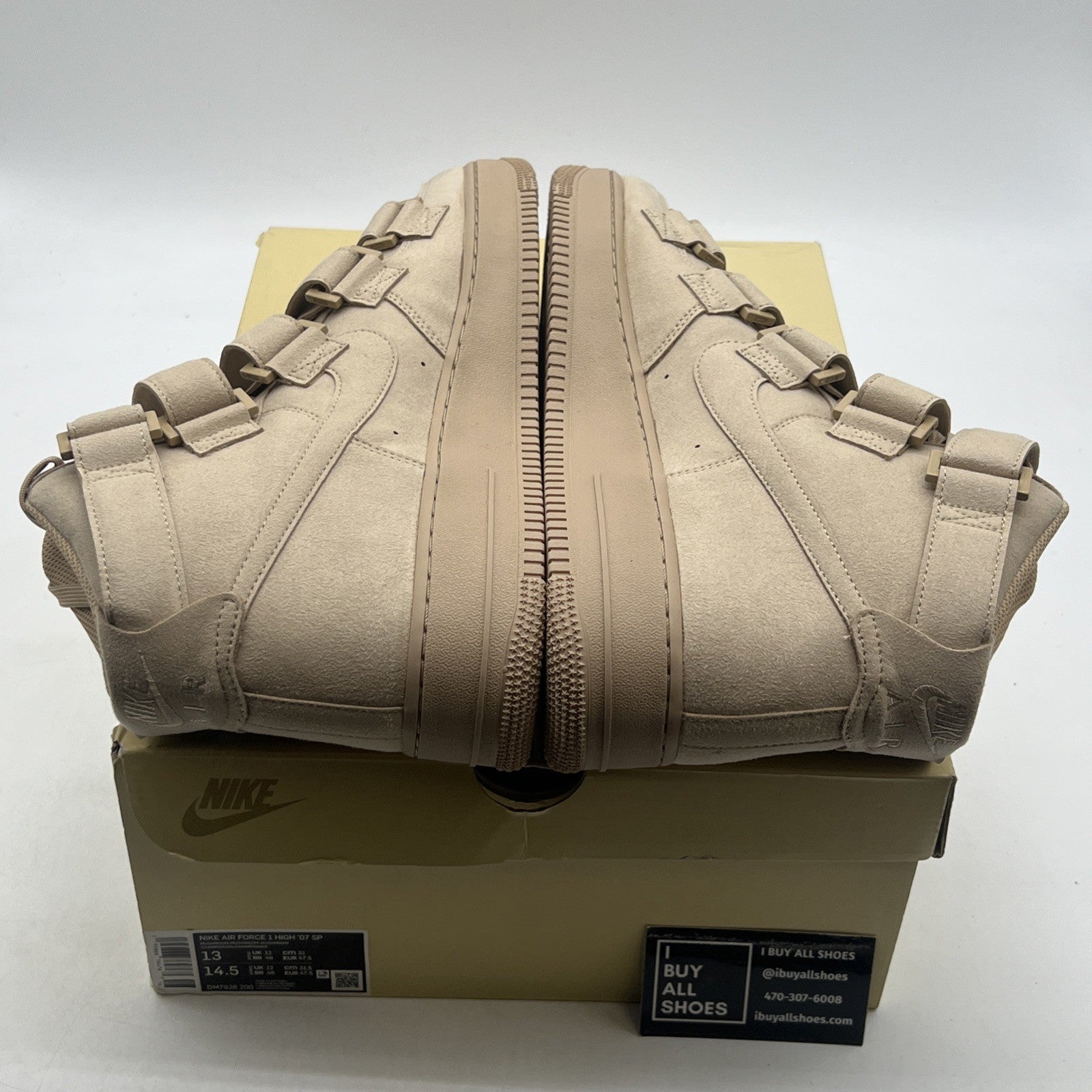Size 13 - Nike Billie Eilish x Air Force 1 '07 SP High Mushroom (DM7926-200)